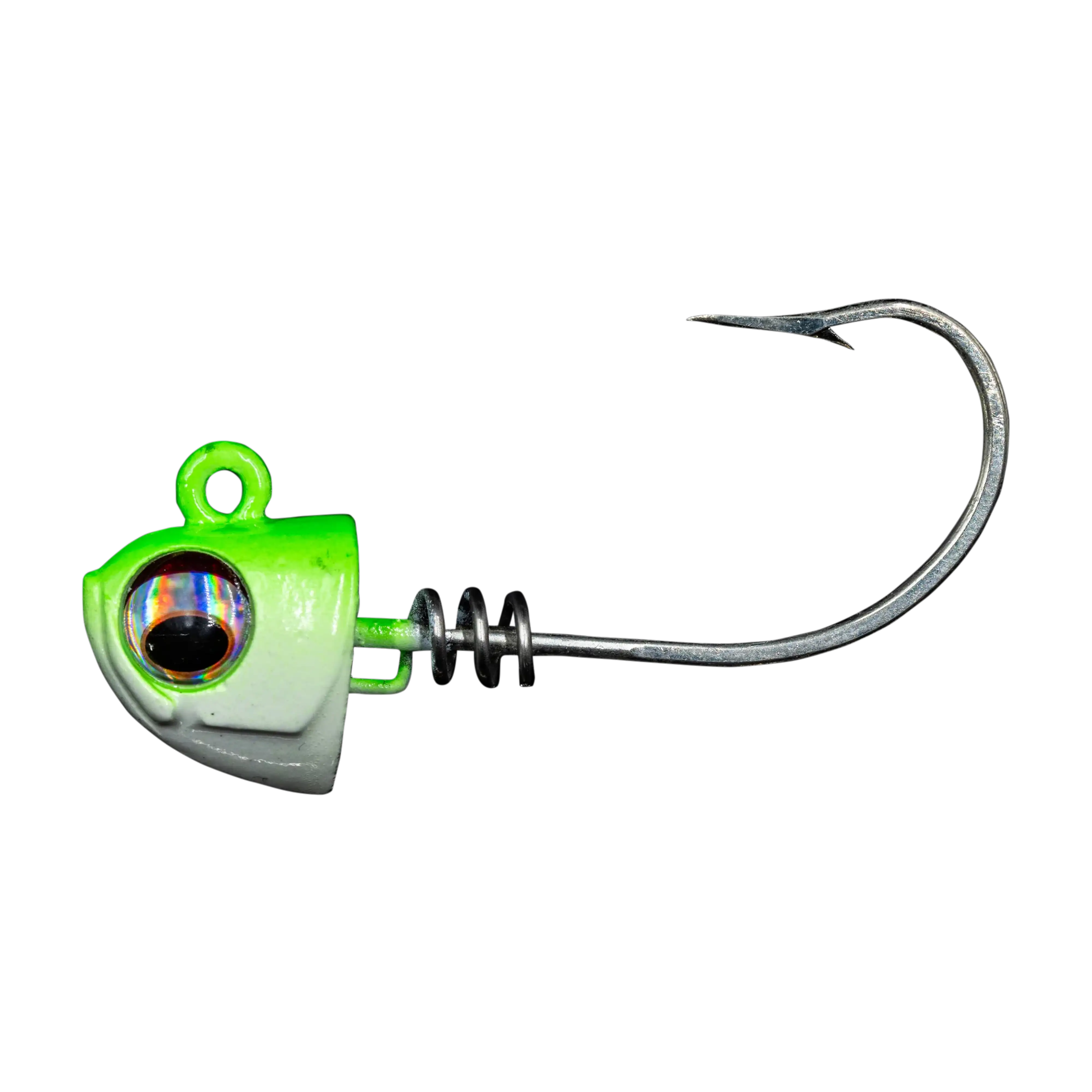 NLBN 5" Screw Lock Jig Heads – Heavy-Duty 8/0 Mustad Hooks (2 Pack)