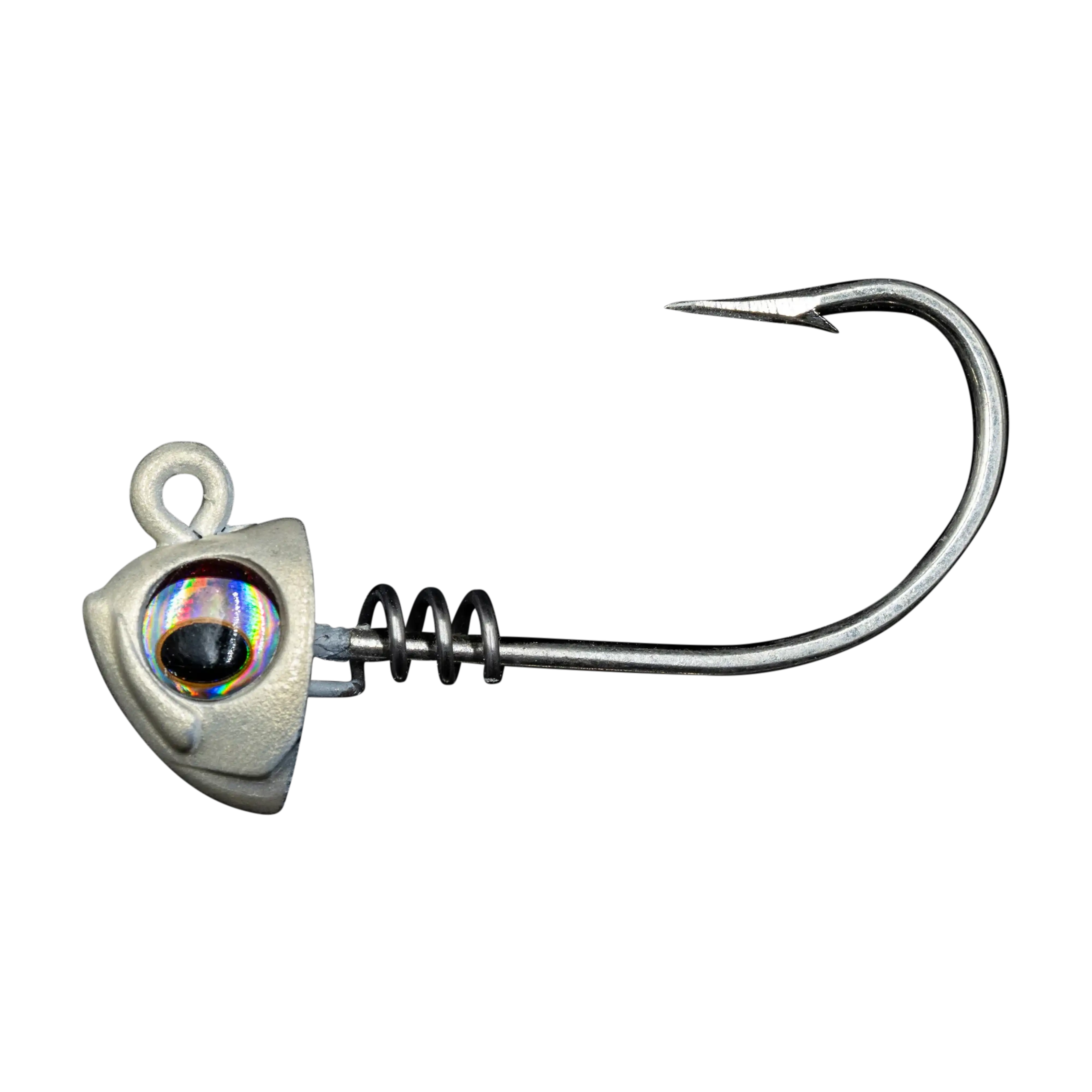 NLBN 5" Screw Lock Jig Heads – Heavy-Duty 8/0 Mustad Hooks (2 Pack)