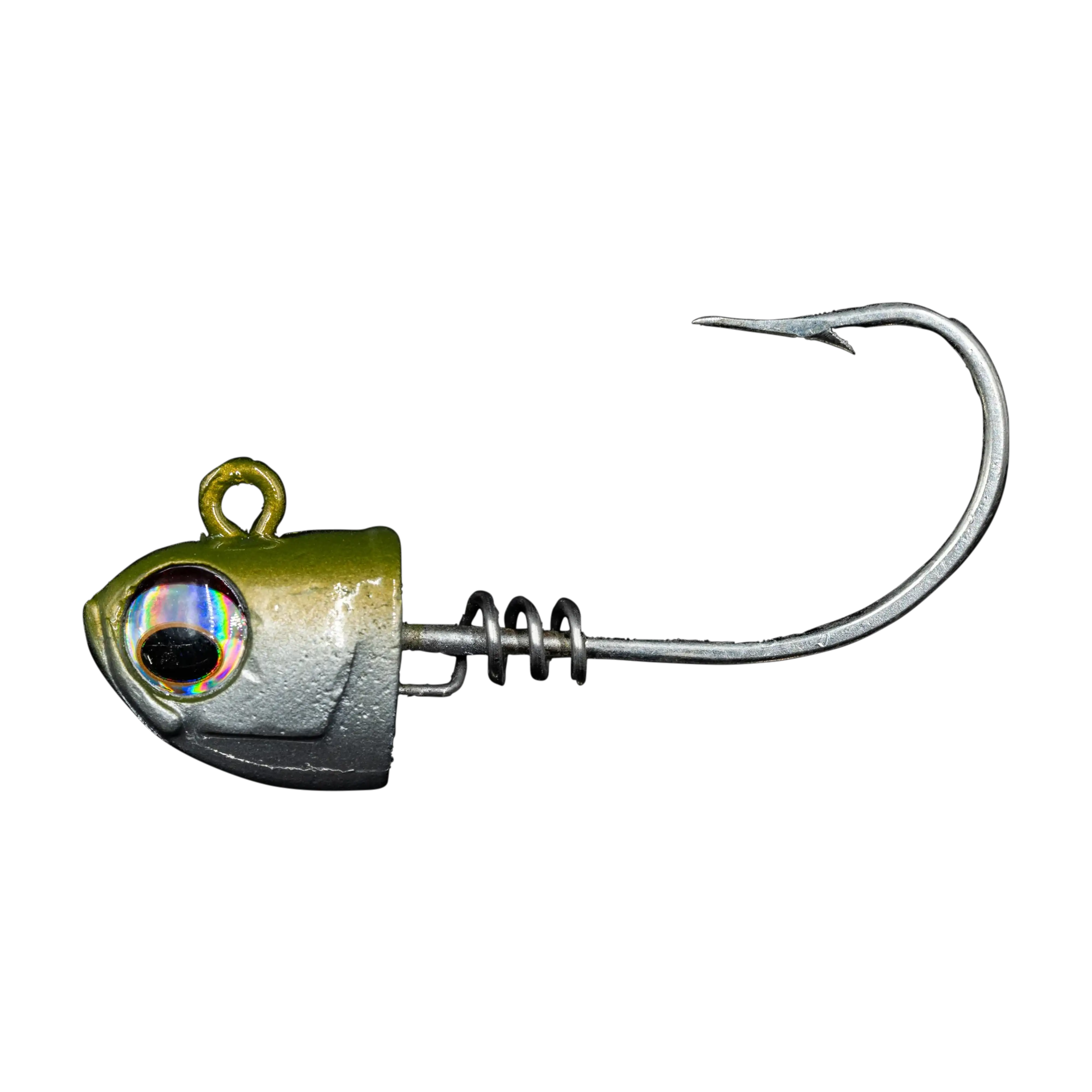 NLBN 5" Screw Lock Jig Heads – Heavy-Duty 8/0 Mustad Hooks (2 Pack)