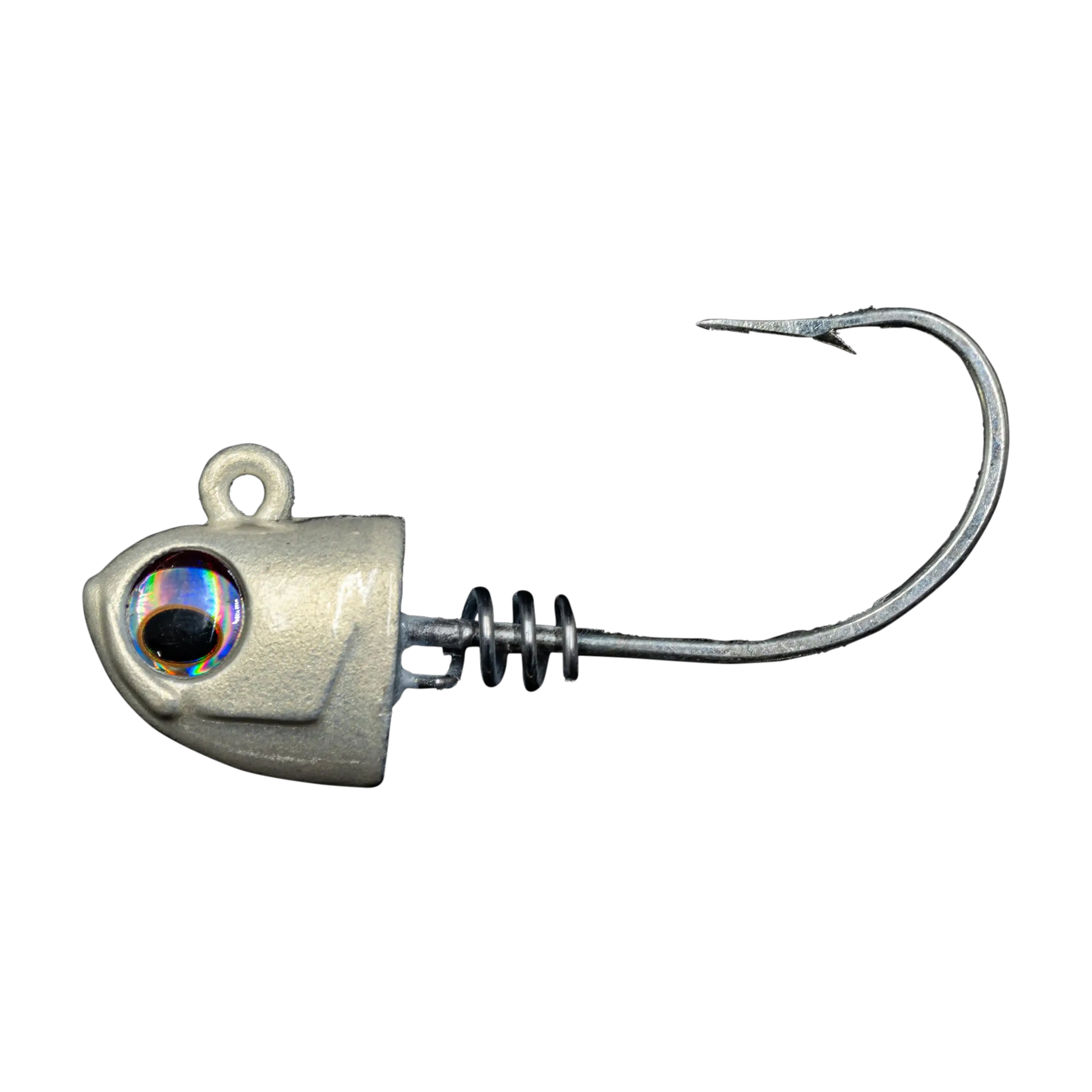 NLBN 5" Screw Lock Jig Heads – Heavy-Duty 8/0 Mustad Hooks (2 Pack)