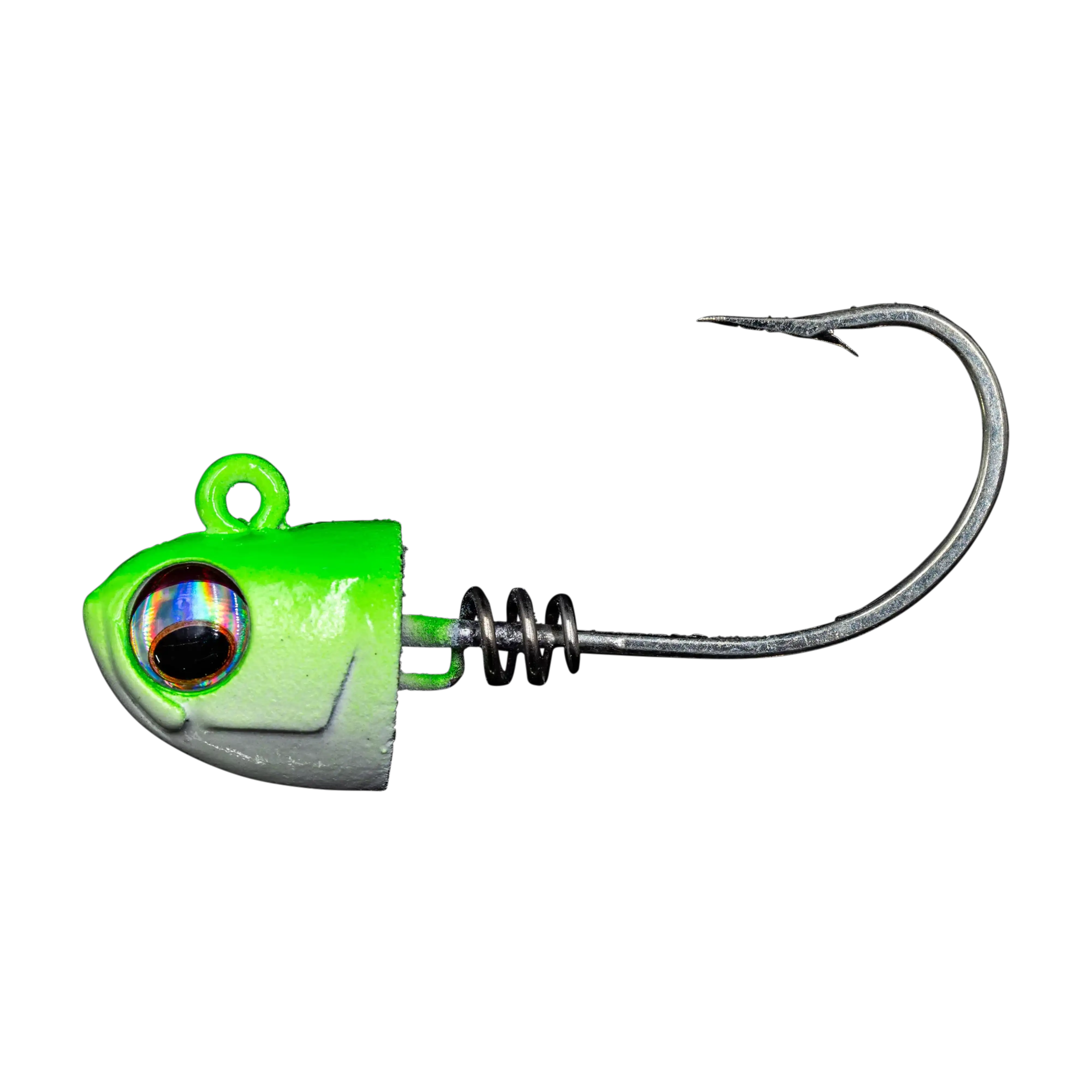 NLBN 5" Screw Lock Jig Heads – Heavy-Duty 8/0 Mustad Hooks (2 Pack)