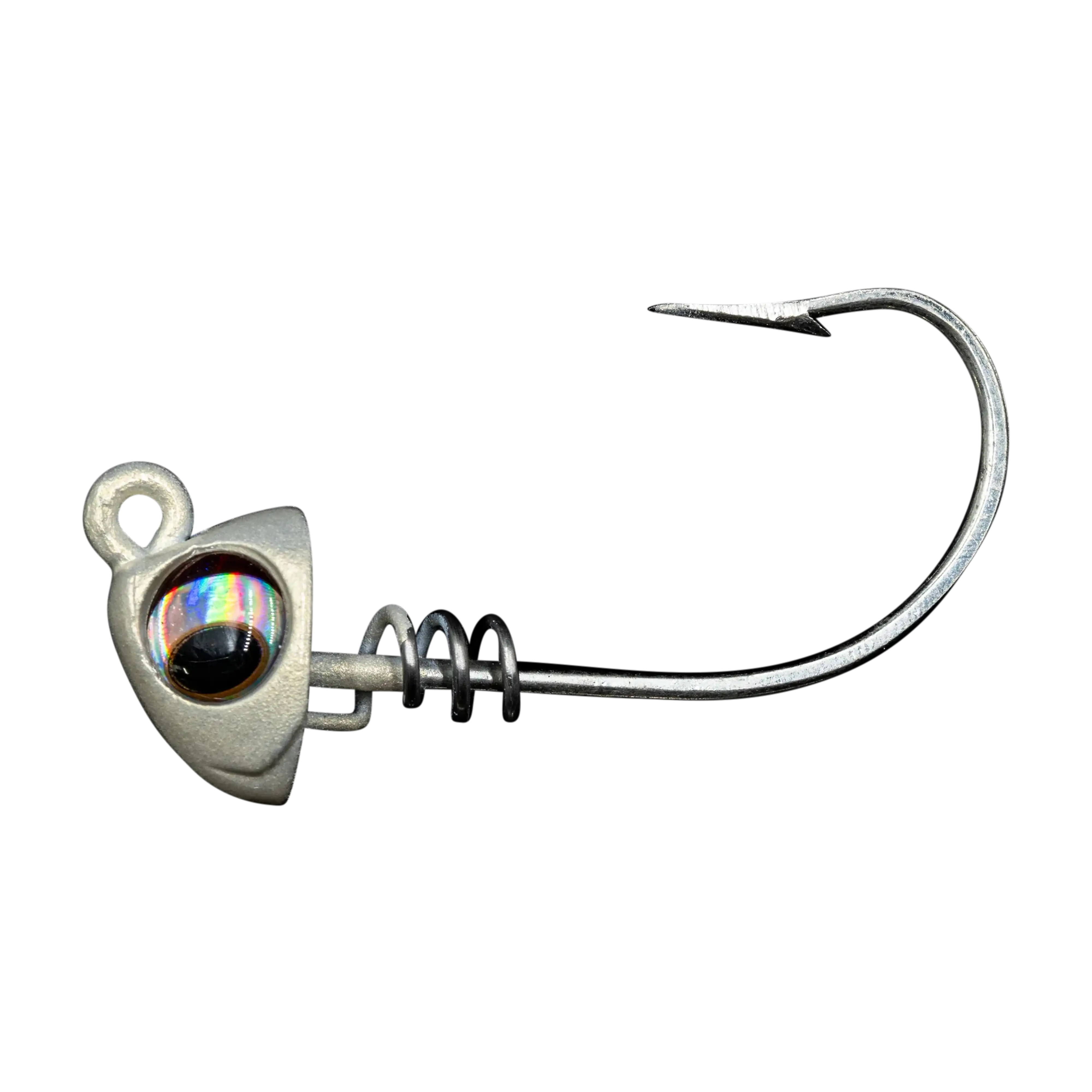 NLBN 5" Screw Lock Jig Heads – Heavy-Duty 8/0 Mustad Hooks (2 Pack)