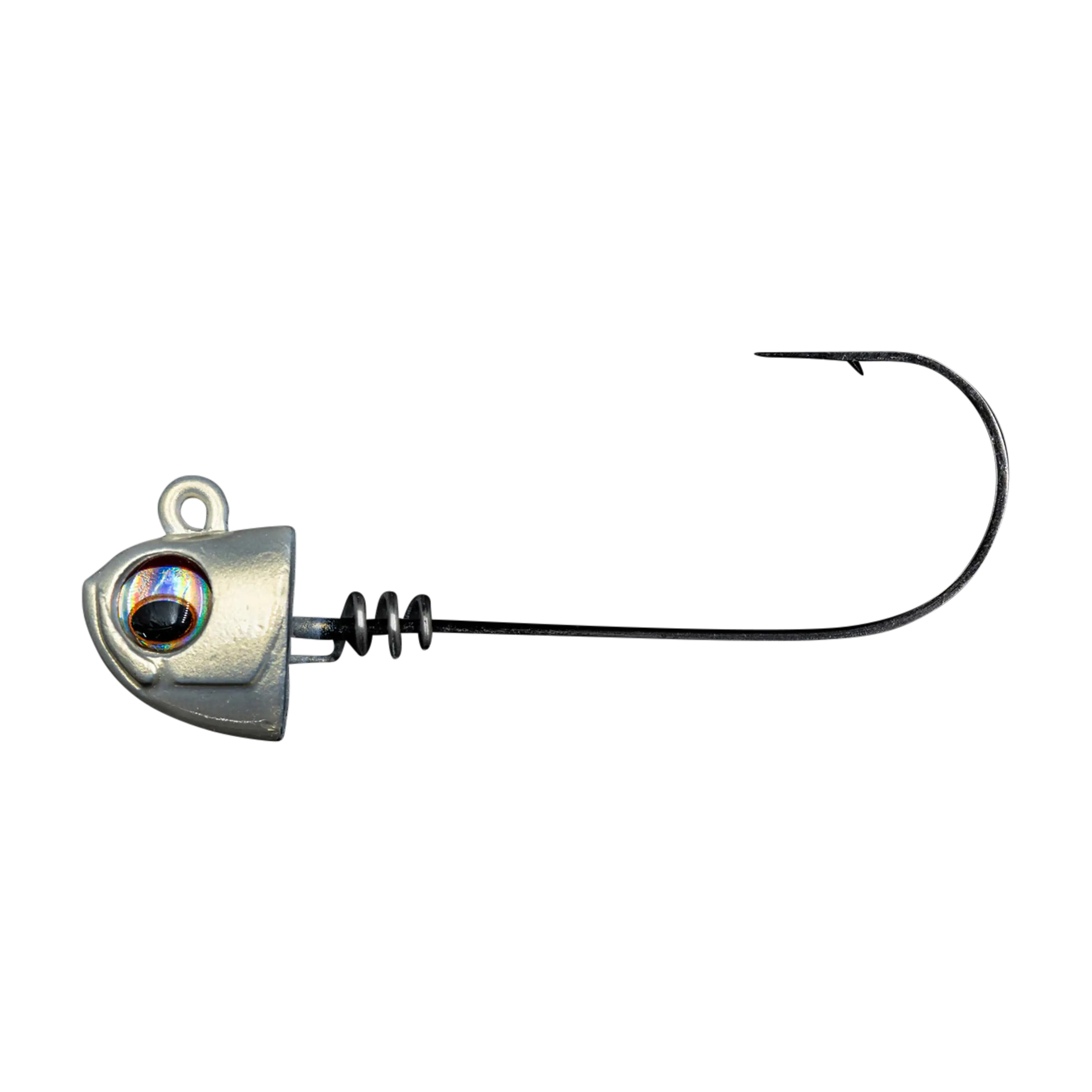 NLBN 8" Screw Lock Jig Heads – Heavy-Duty 9/0 Mustad Hooks (2 Pack)