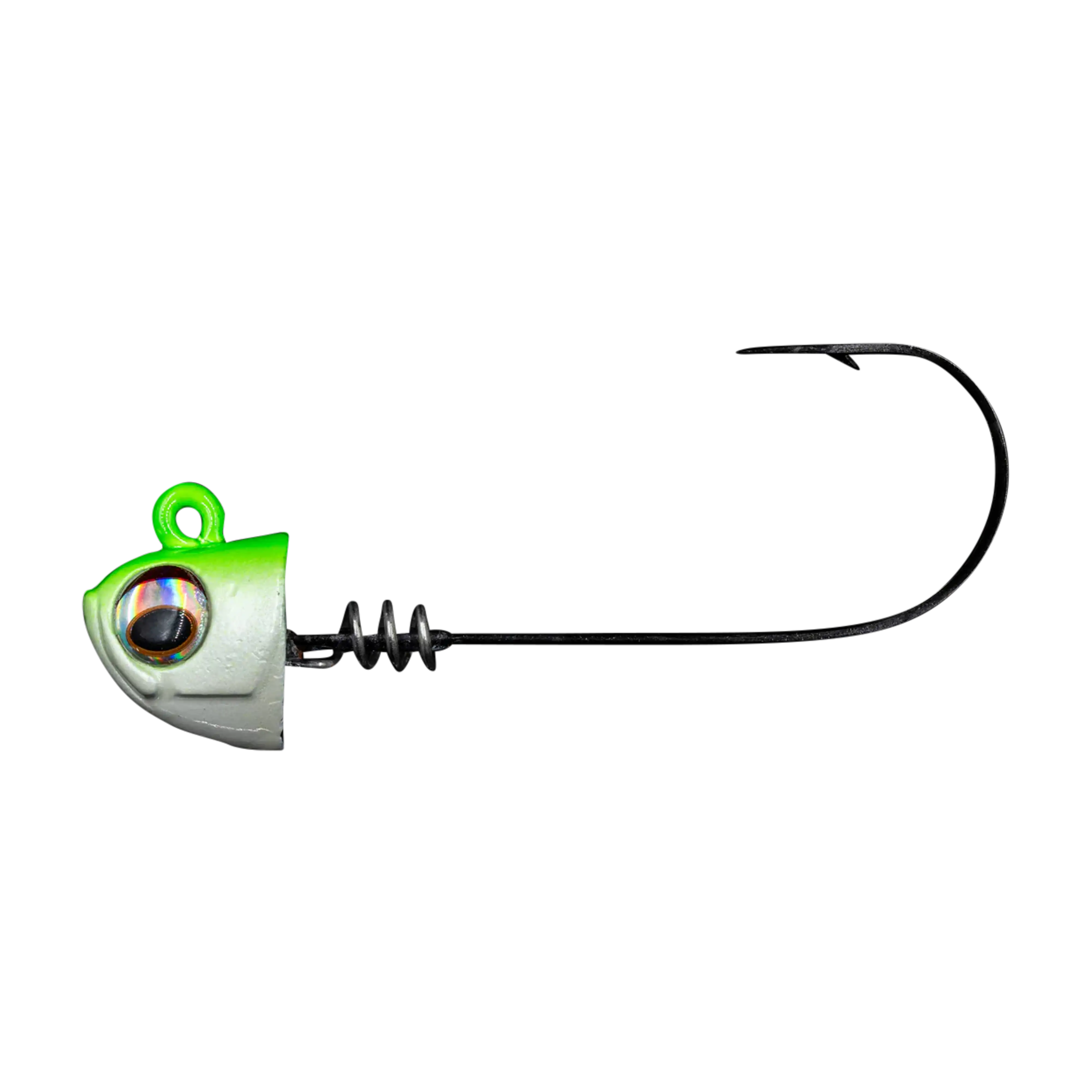 NLBN 8" Screw Lock Jig Heads – Heavy-Duty 9/0 Mustad Hooks (2 Pack)