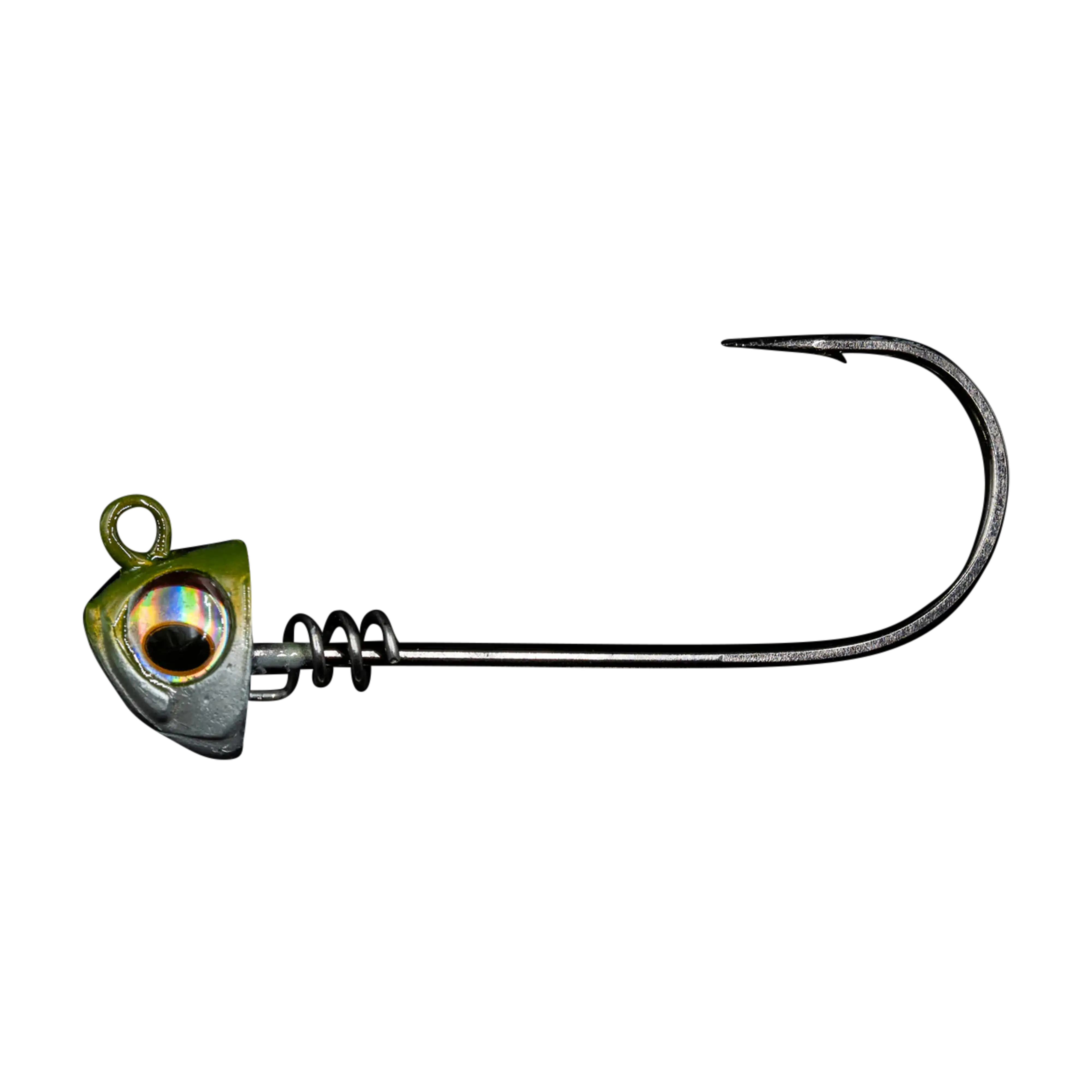 NLBN 8" Screw Lock Jig Heads – Heavy-Duty 9/0 Mustad Hooks (2 Pack)