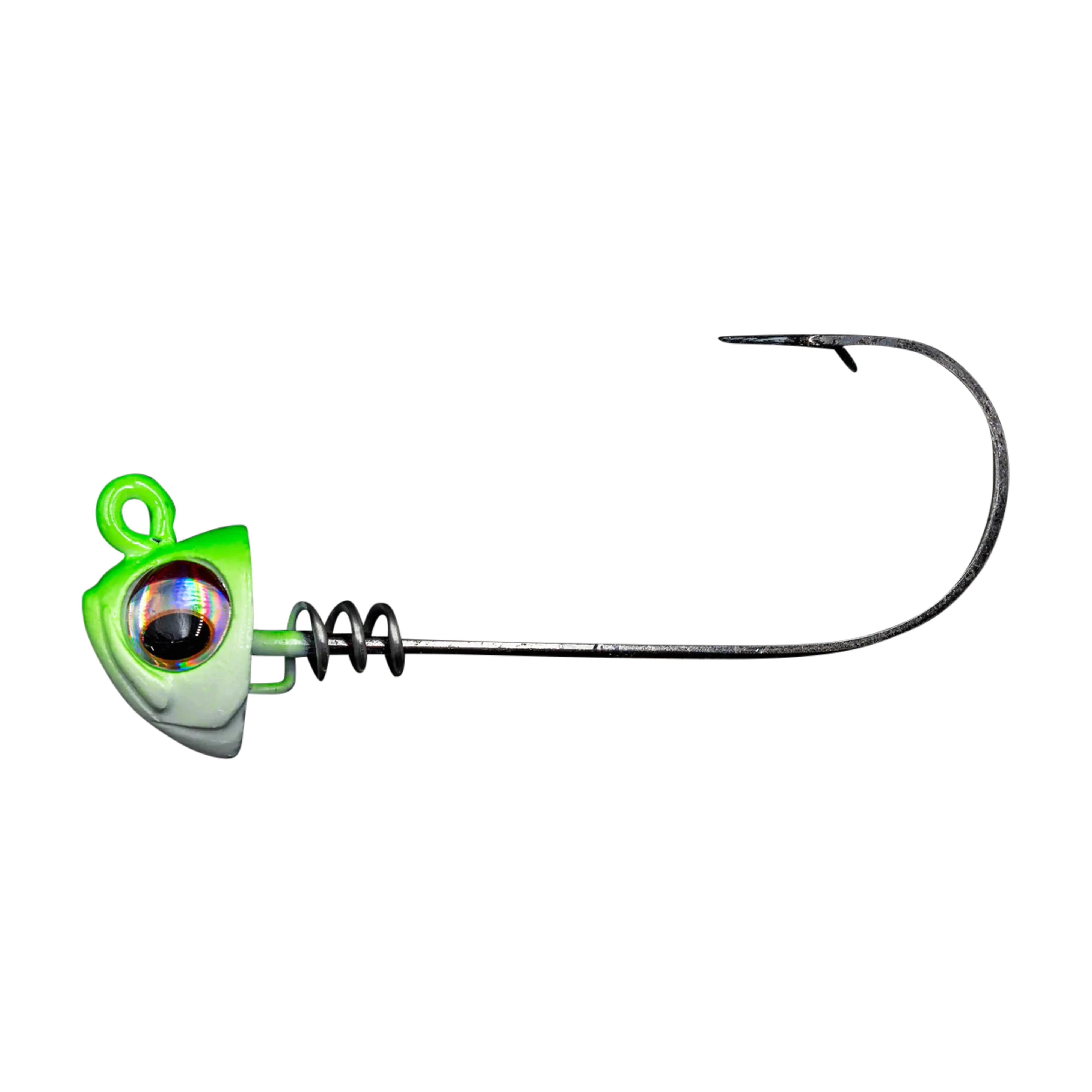 NLBN 8" Screw Lock Jig Heads – Heavy-Duty 9/0 Mustad Hooks (2 Pack)