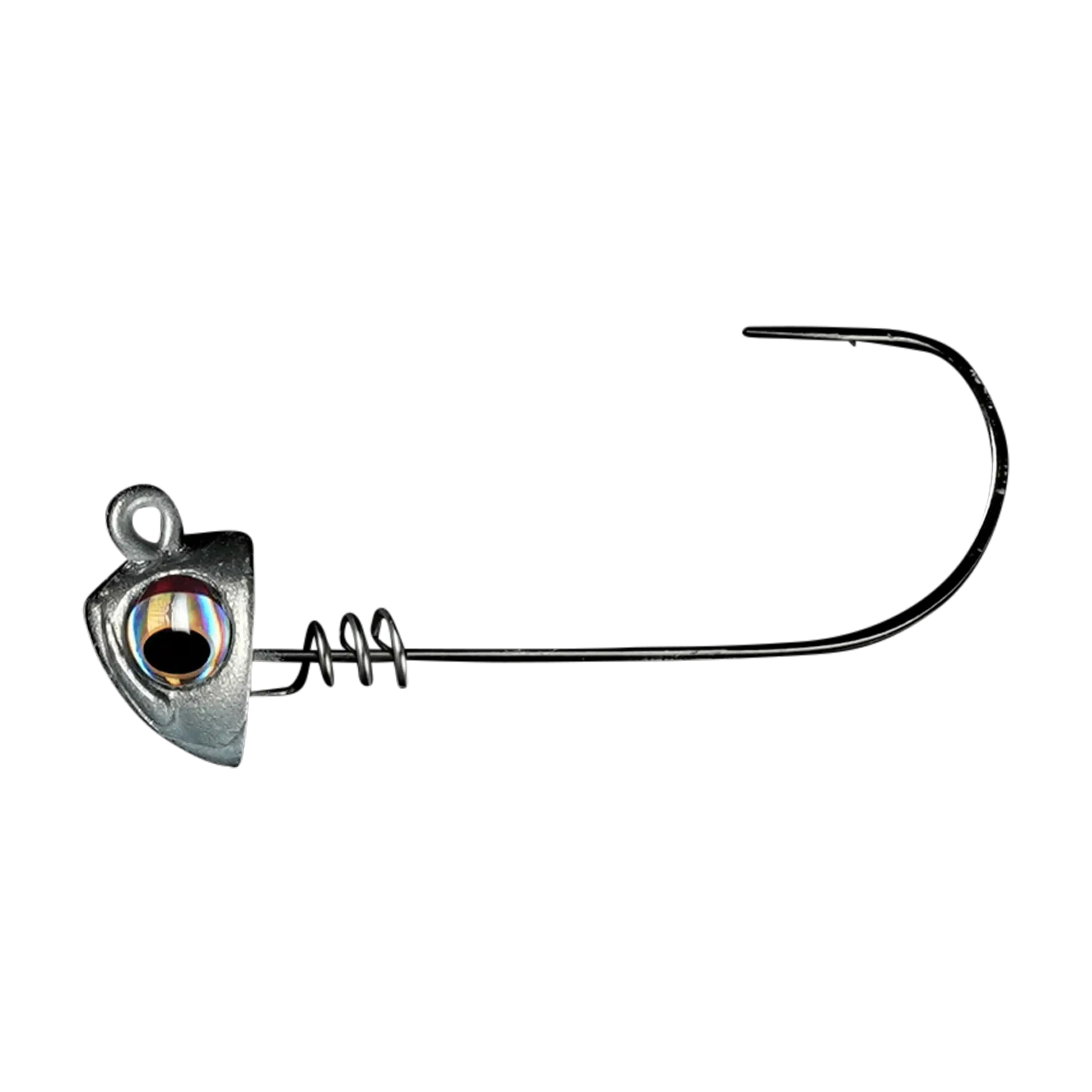 NLBN 8" Screw Lock Jig Heads – Heavy-Duty 9/0 Mustad Hooks (2 Pack)