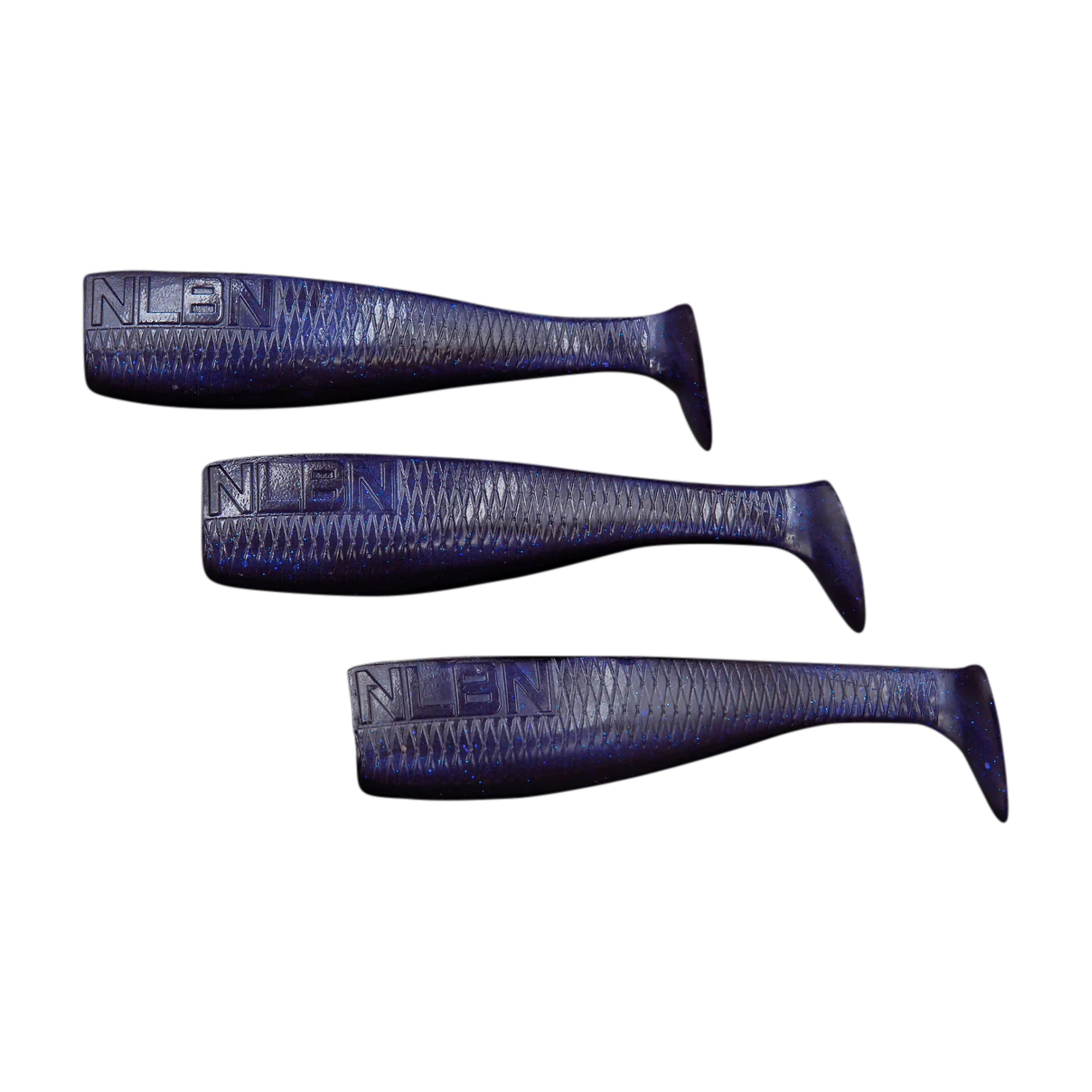 NLBN Paddle Tails 5 Inch 3 Pack