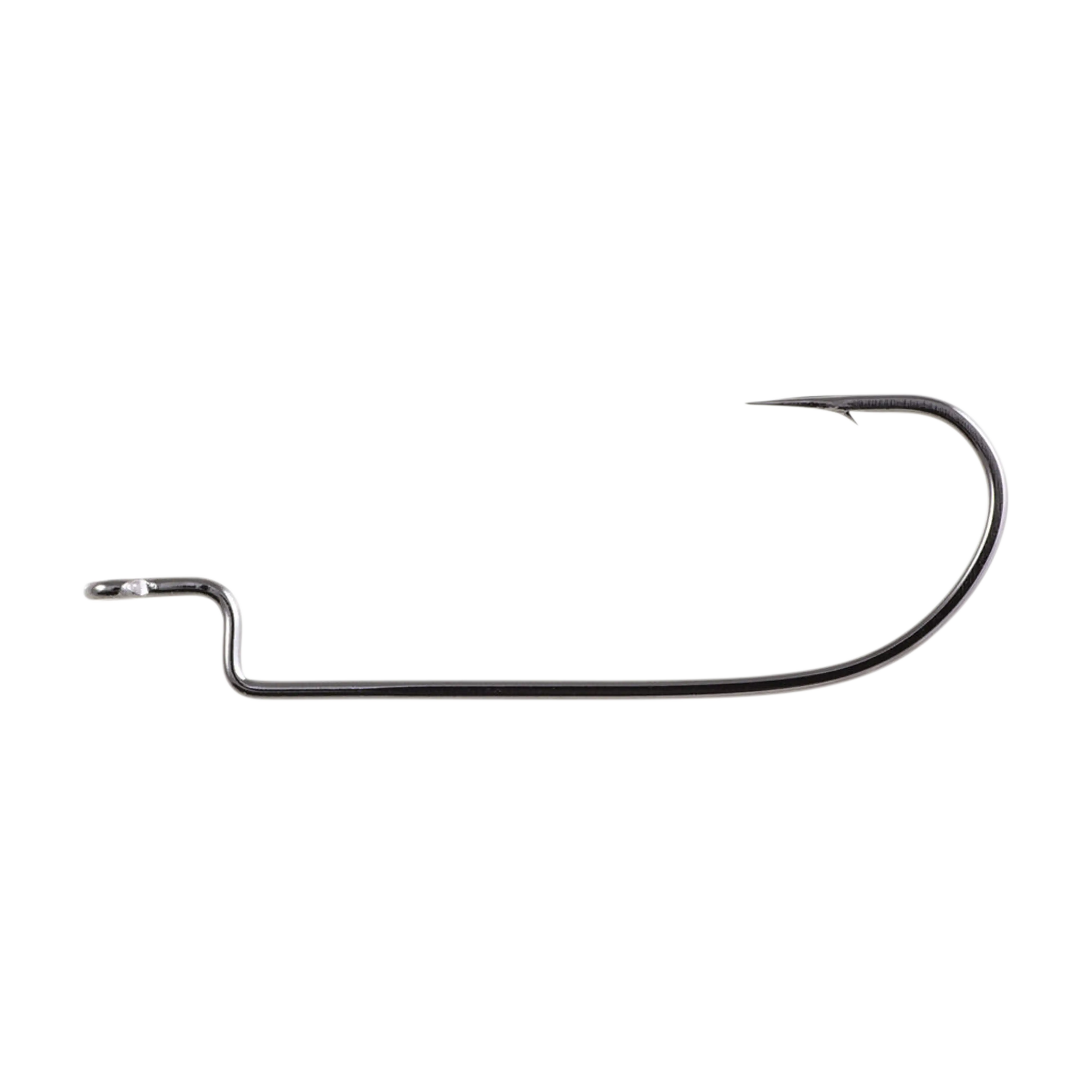 Owner Offset Shank Worm Hooks Side