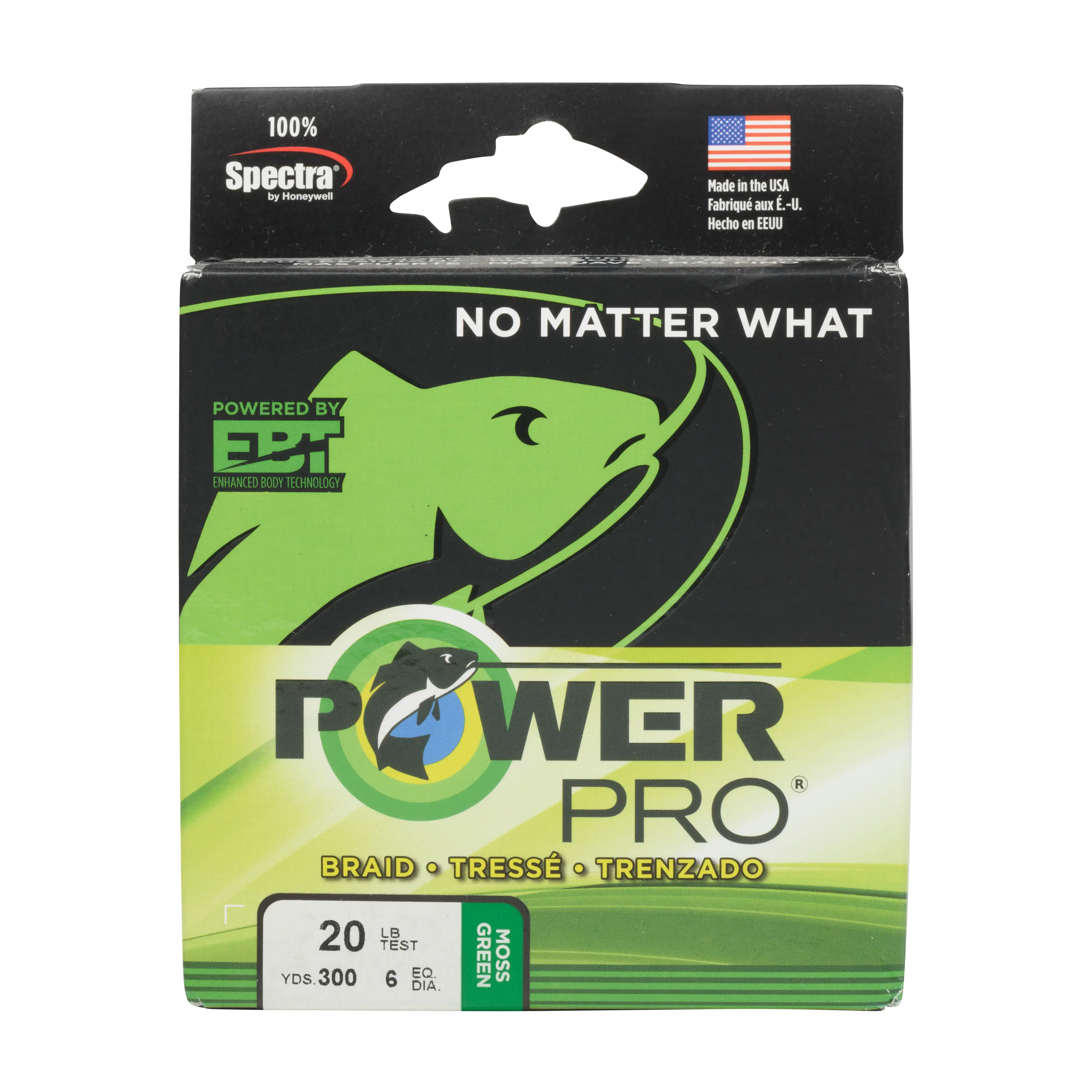Power Pro Braided Fishing Line Moss Green 300 Yards