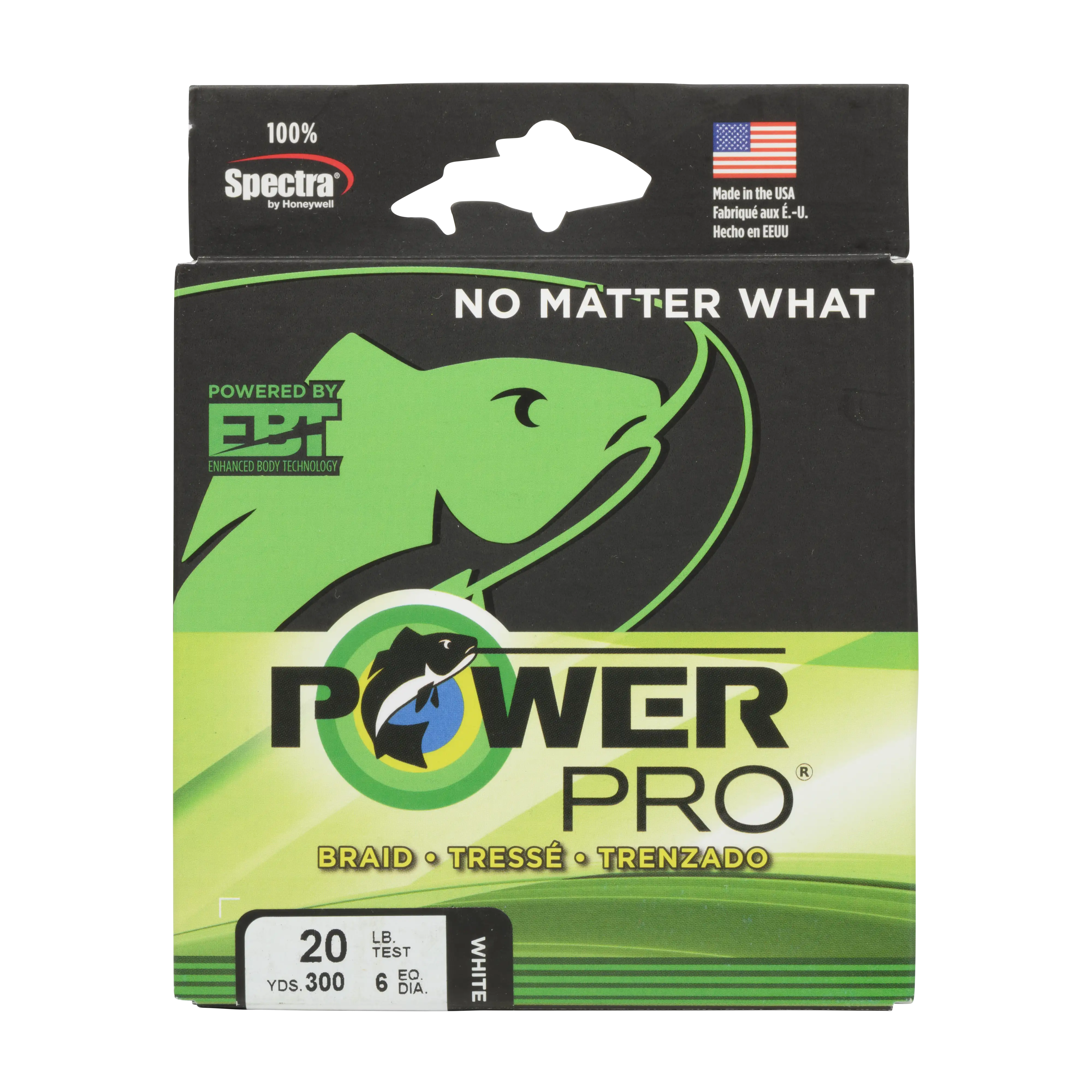 Power Pro Braided Fishing Line White 300 Yards