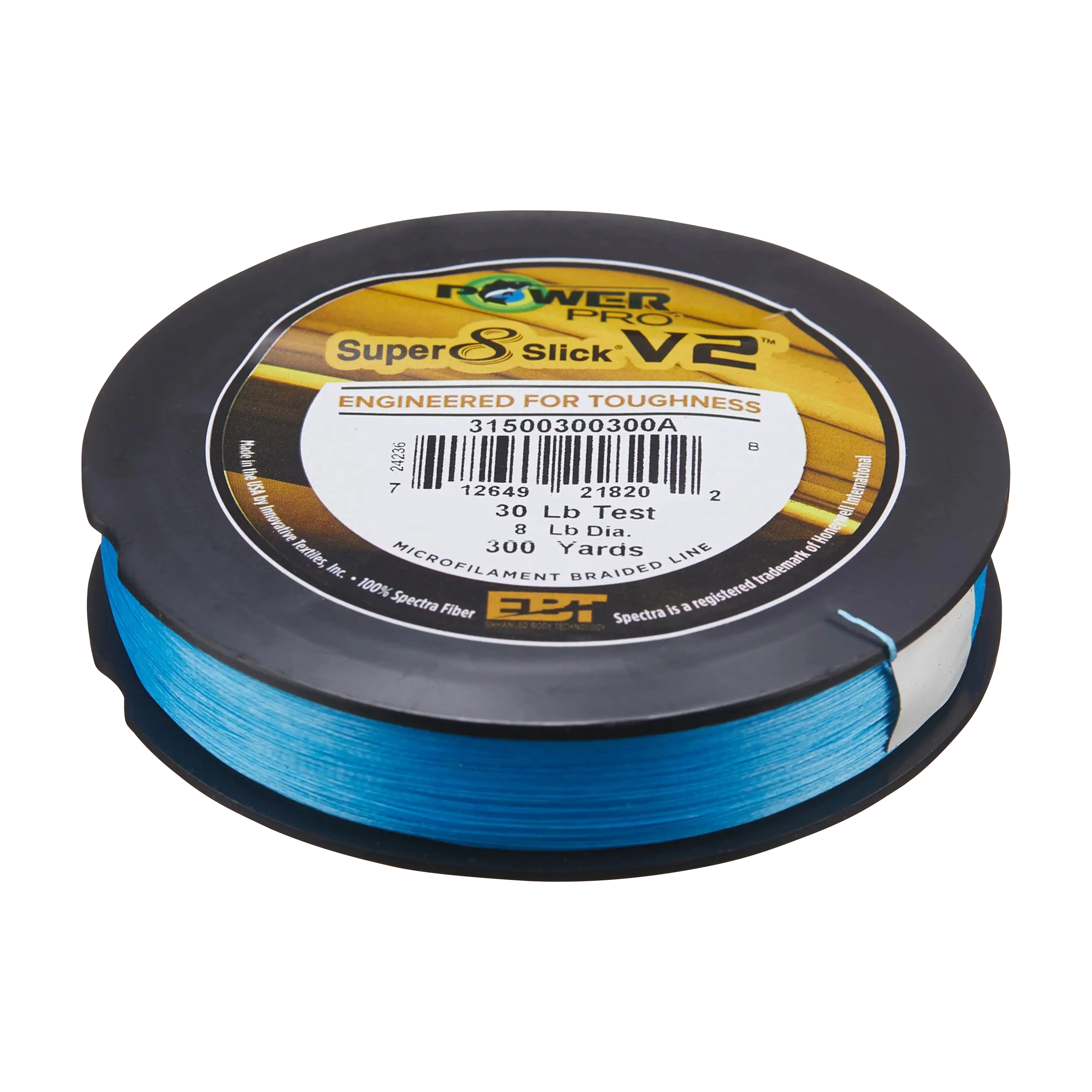 Power Pro Super 8 Slick V2 Braided Fishing Line Marine Blue