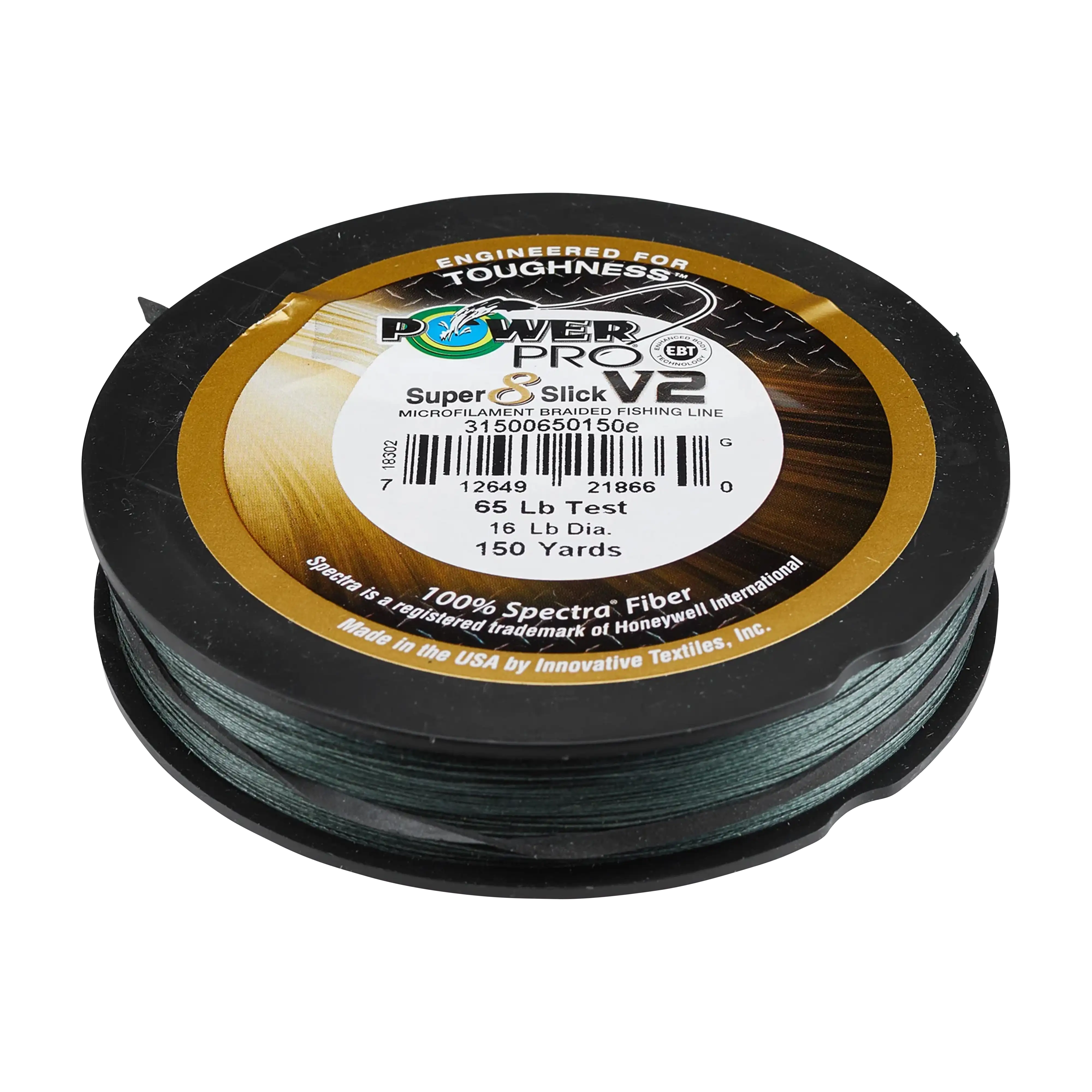 Power Pro Super 8 Slick V2 Braided Fishing Line Moss Green