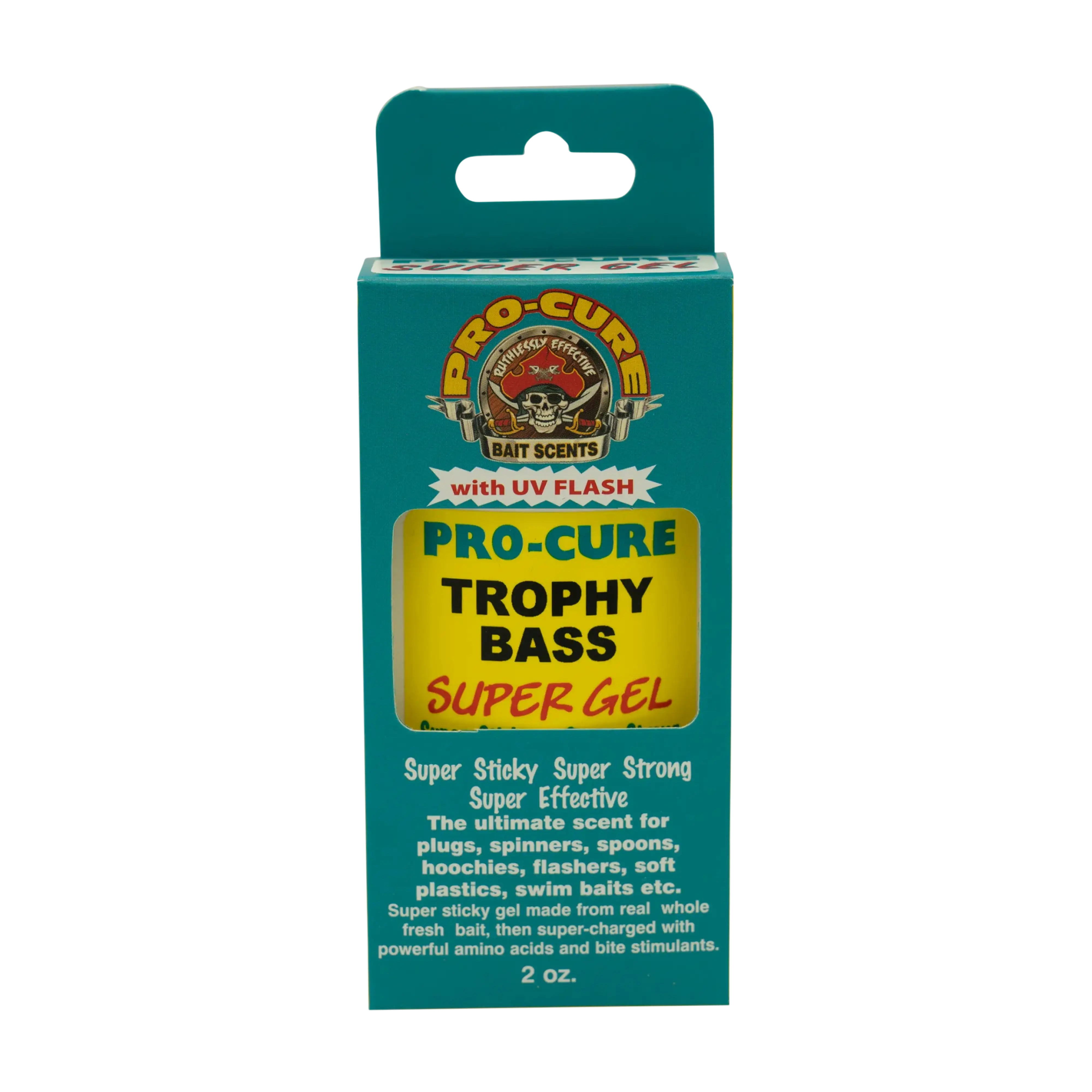 Pro-Cure Trophy Bass Super Gel Fish Attractant 2oz.