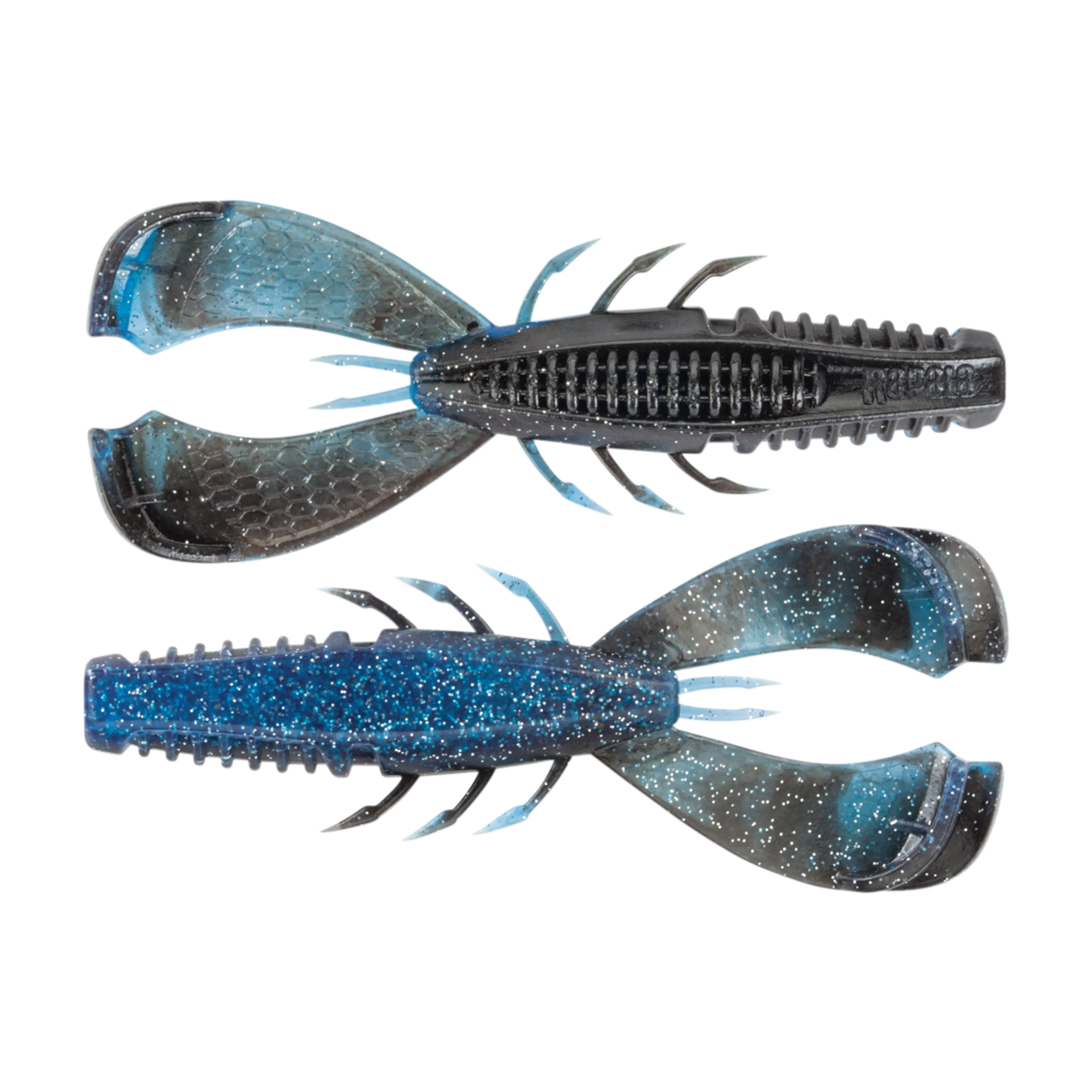 Rapala Crush City Cleanup Craw 3.5 inch 7 pack black n blue