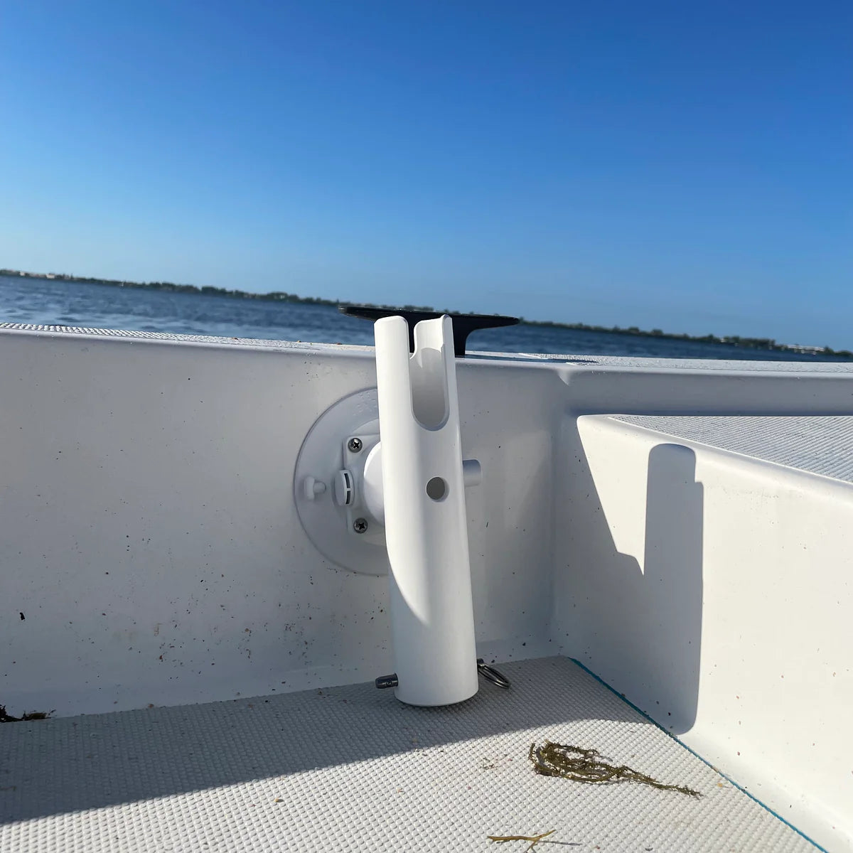 SeaSucker Single Rod Holder - White Boat