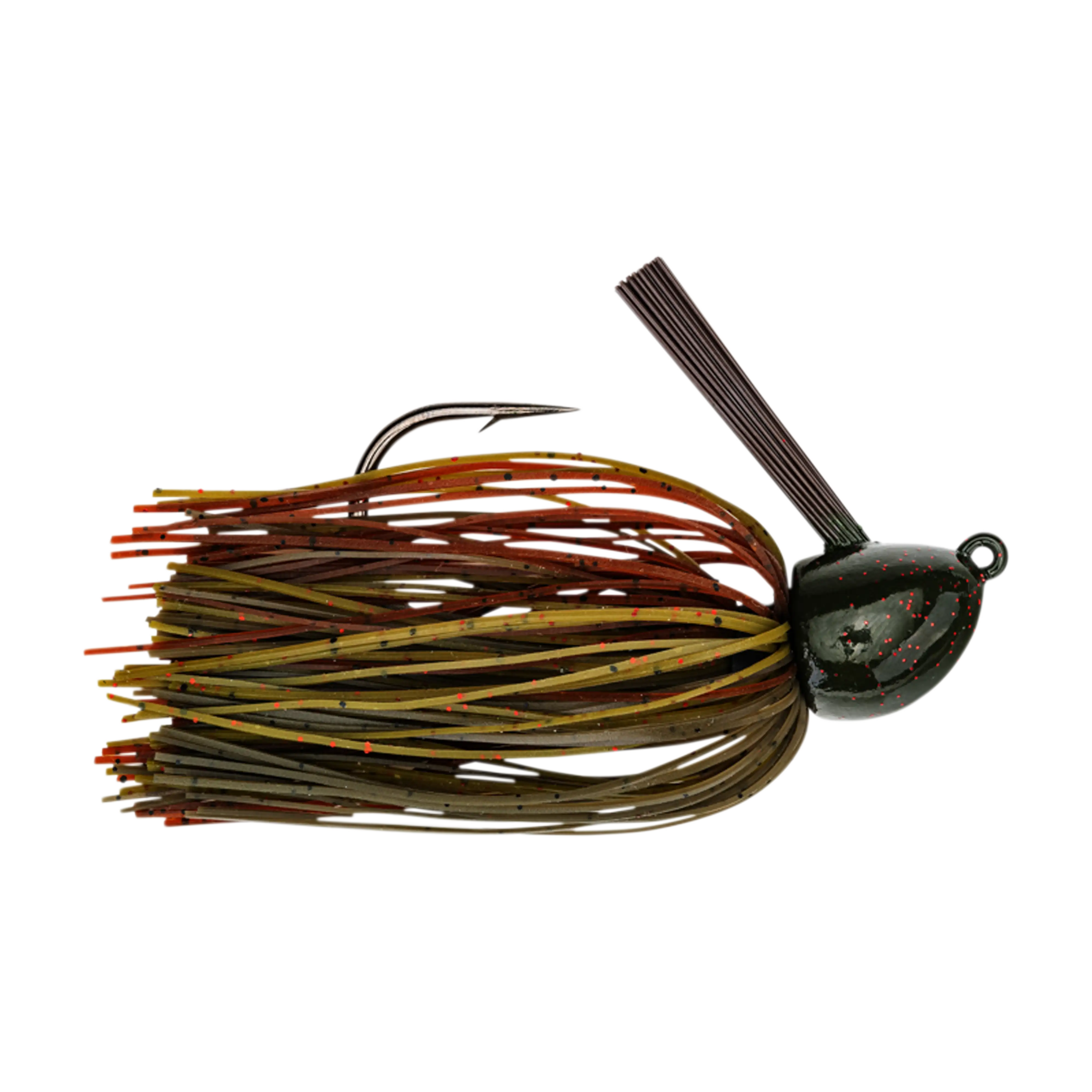 Strike King Hack Attack jig green pumkin craw