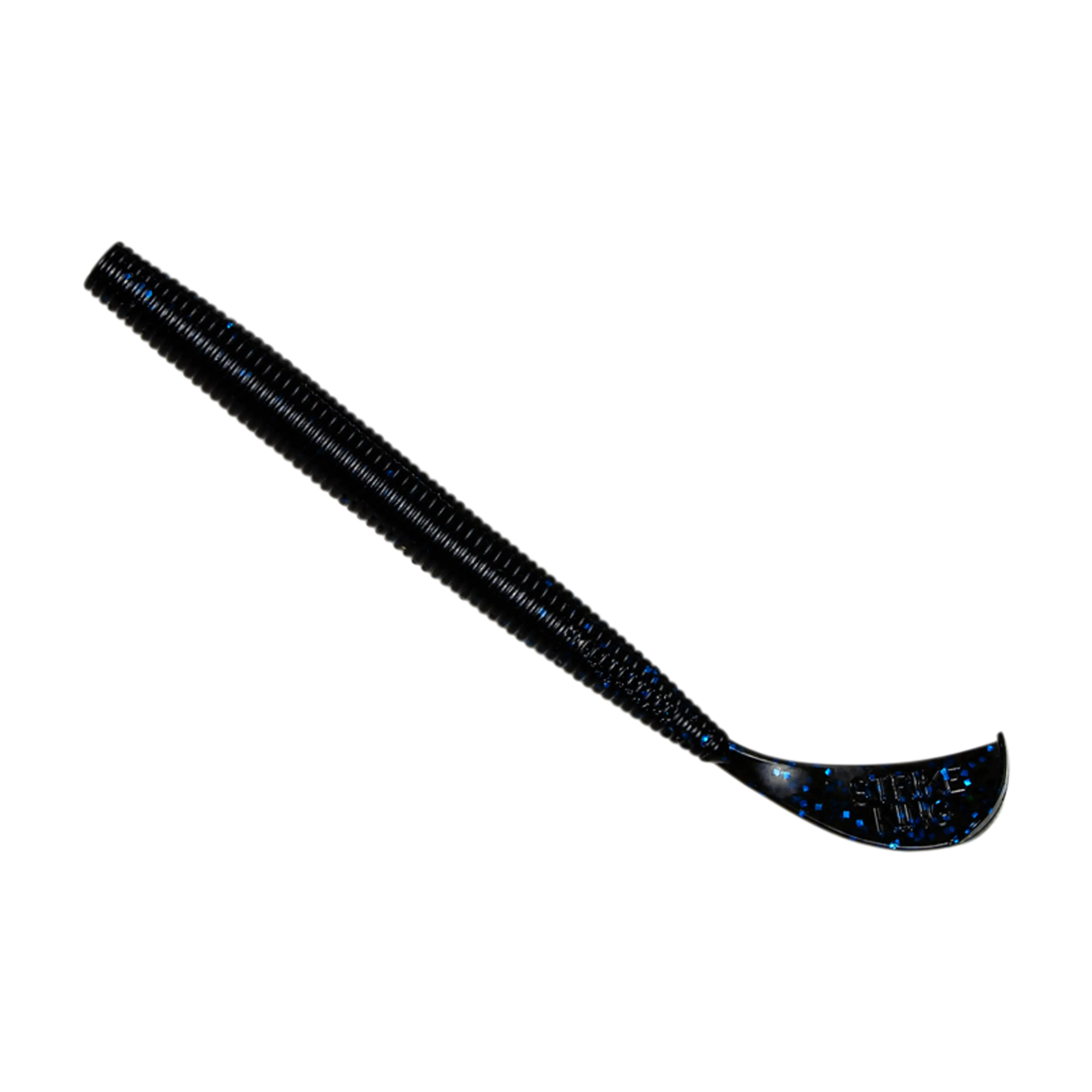 Strike King Rage Cut R Worms 7 pack Black Blue Swirl