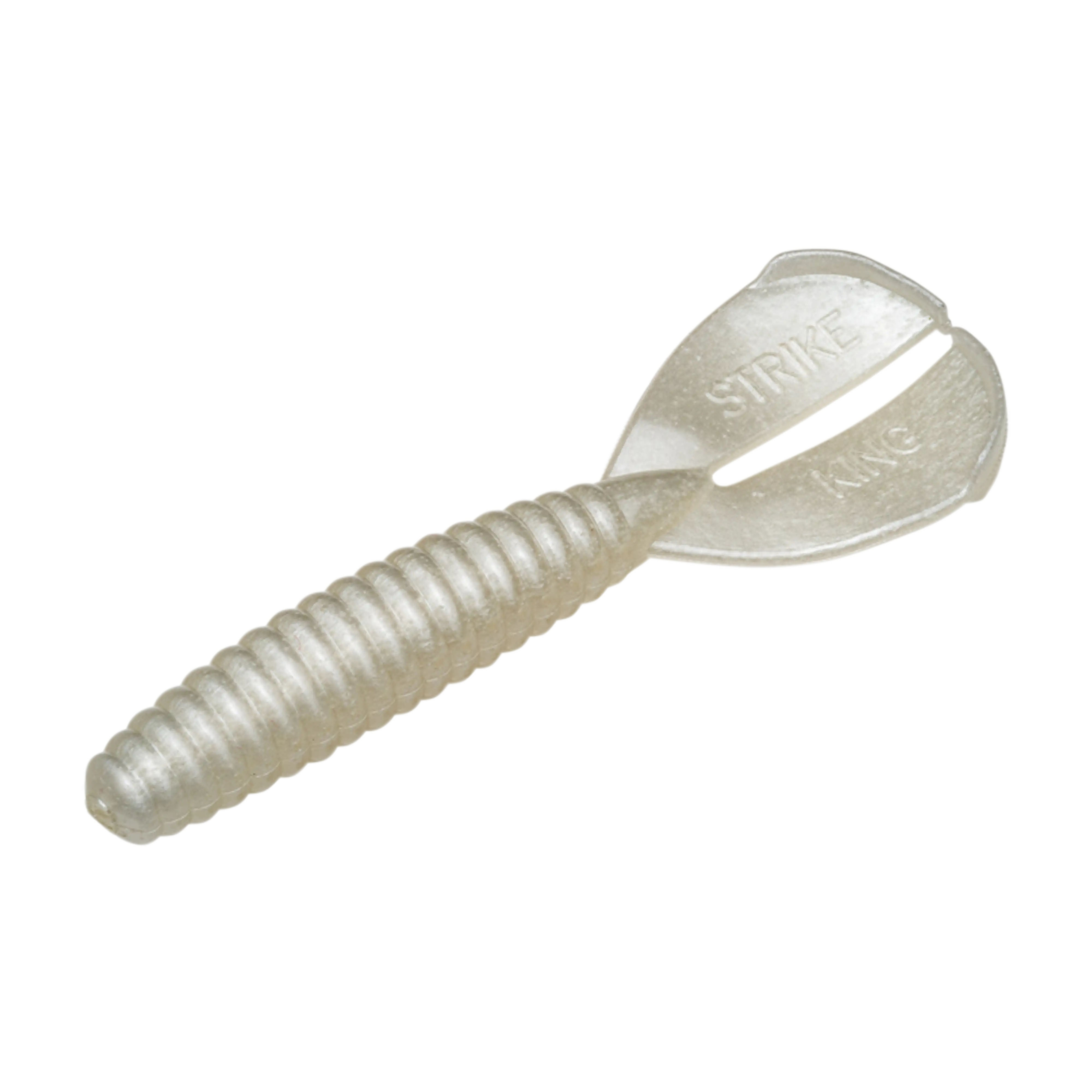 Strike King Rage Menace Grub 8 pack pearl