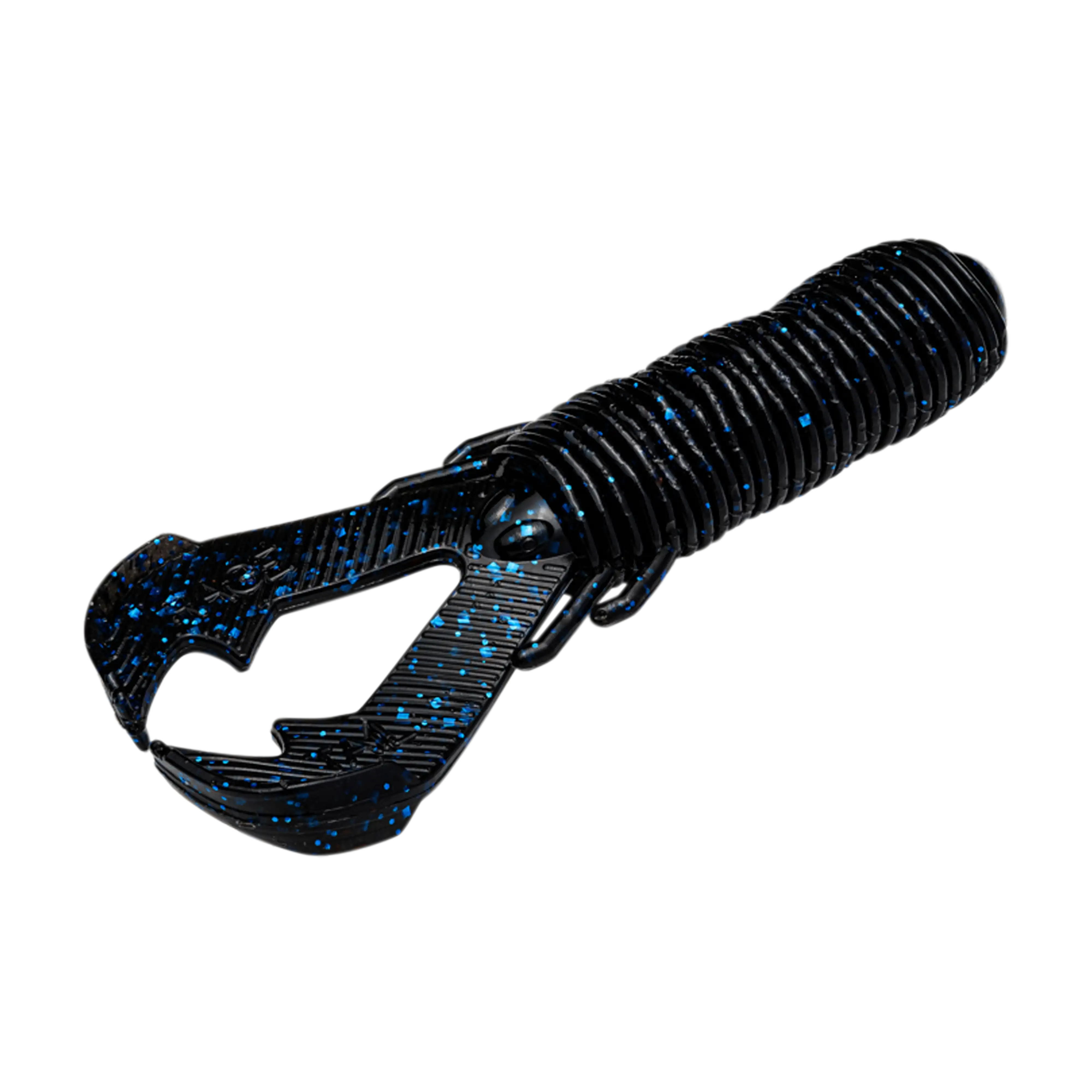 Strike King Rage Punch Bug 7 pack Black Blue Flake