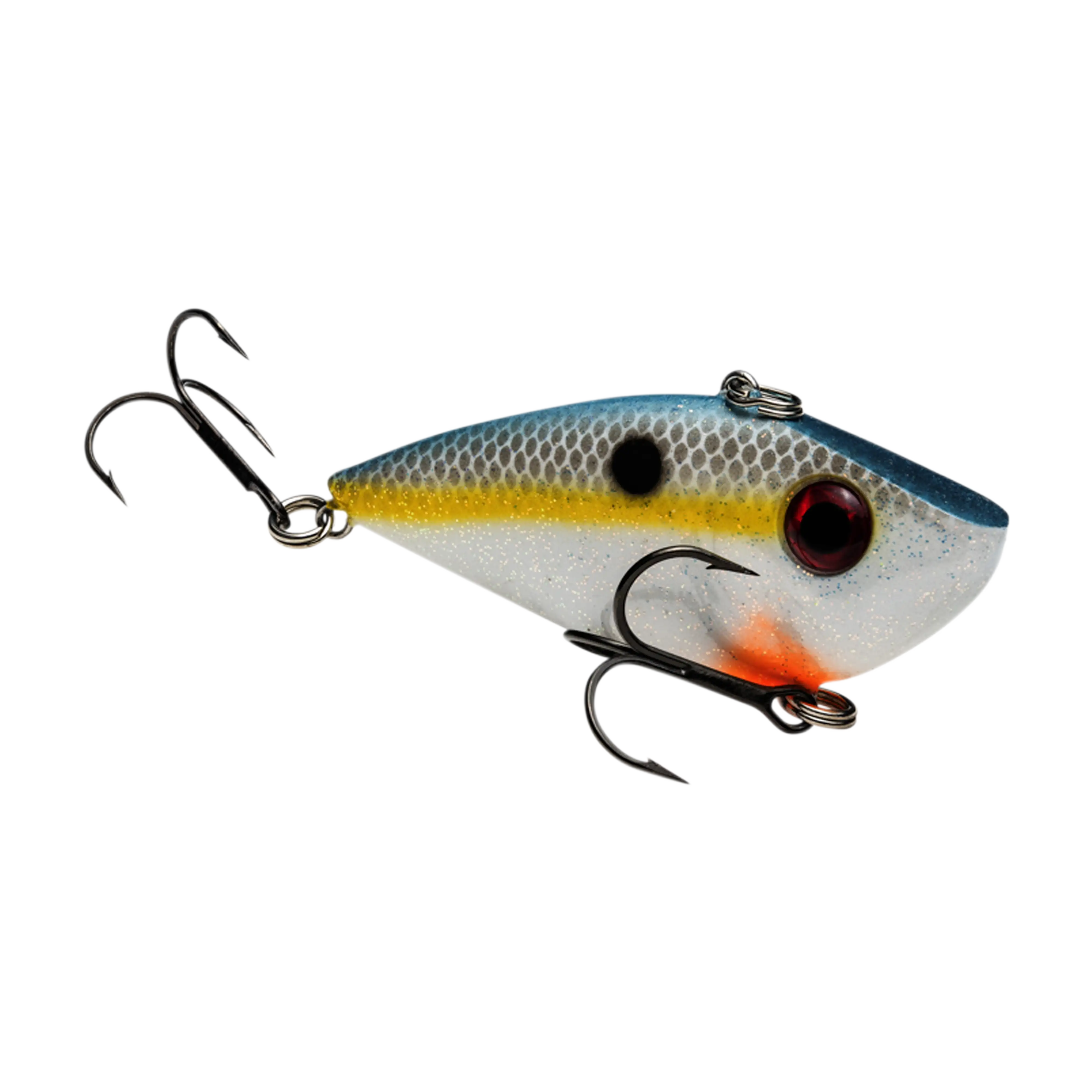 Strike King Red Eyed Shad gold sexy shad
