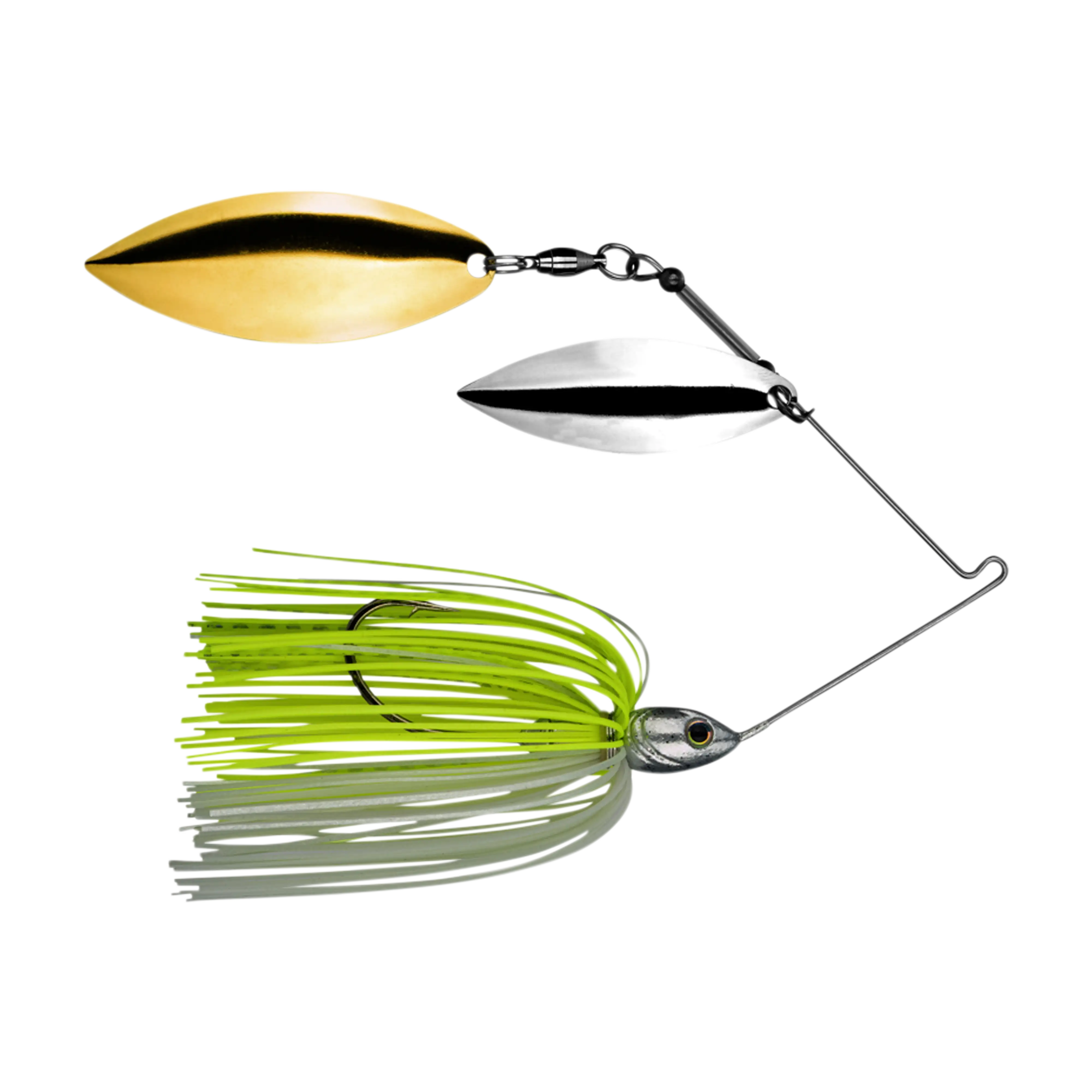 Strike King Tour Grade Spinnerbait chartreuse white