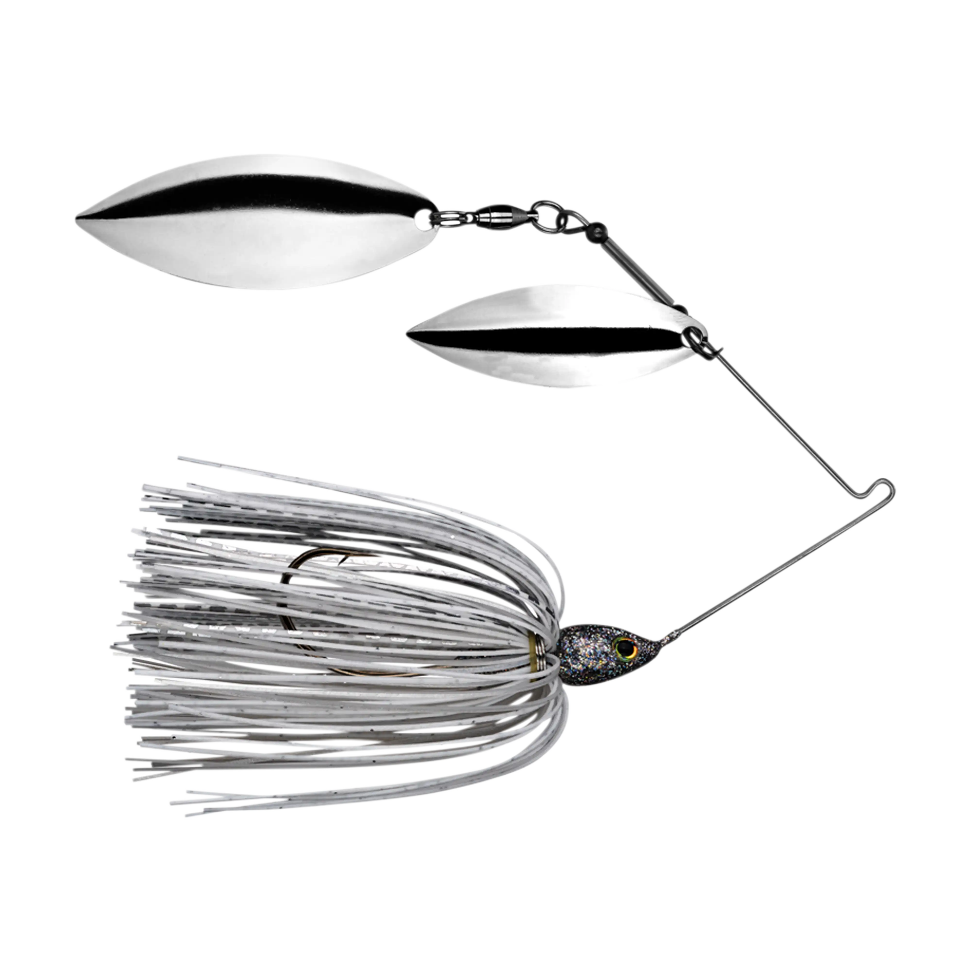 Strike King Tour Grade Spinnerbait white chrome