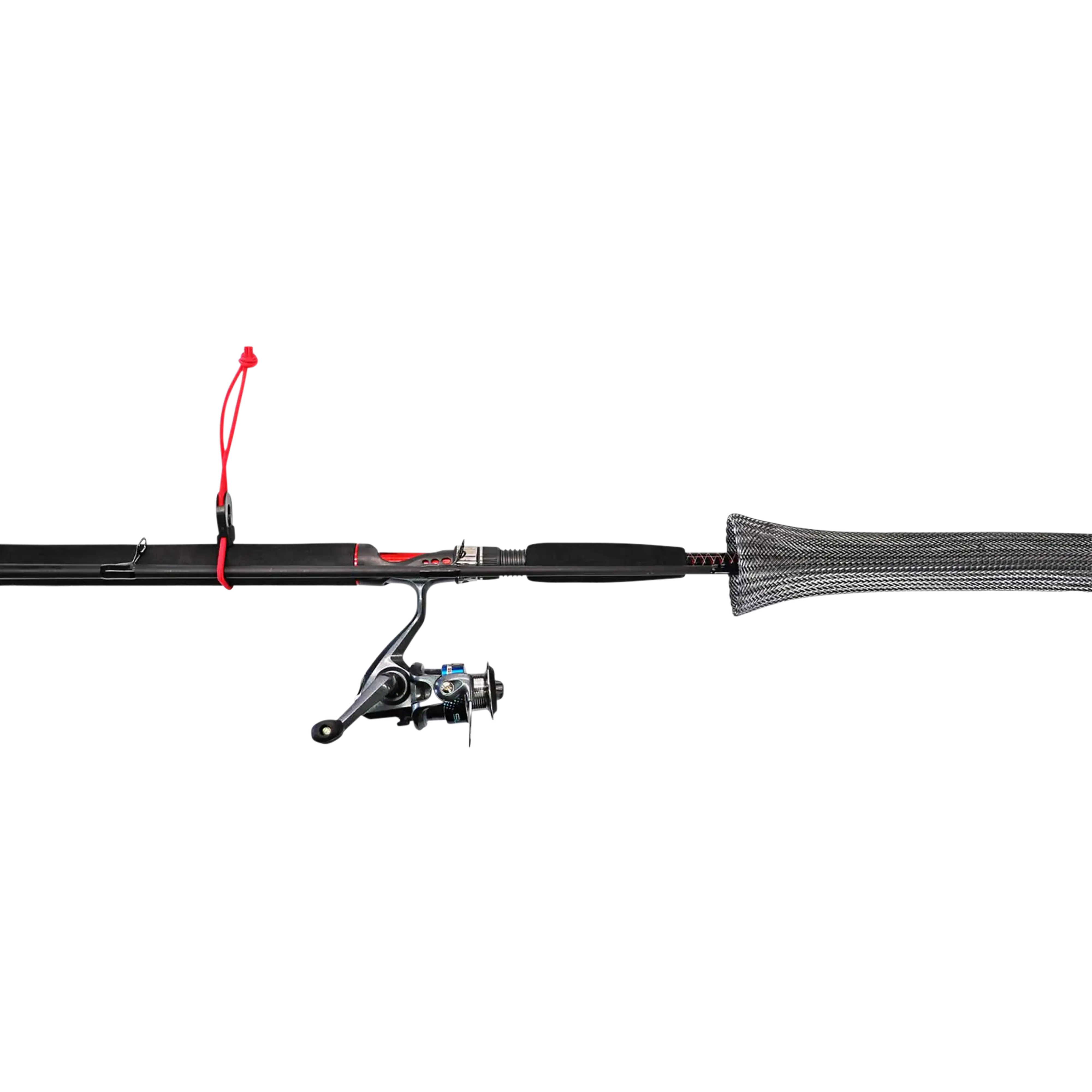 Rod Glove Standard 2-Piece Spinning Rod Cover gun metal