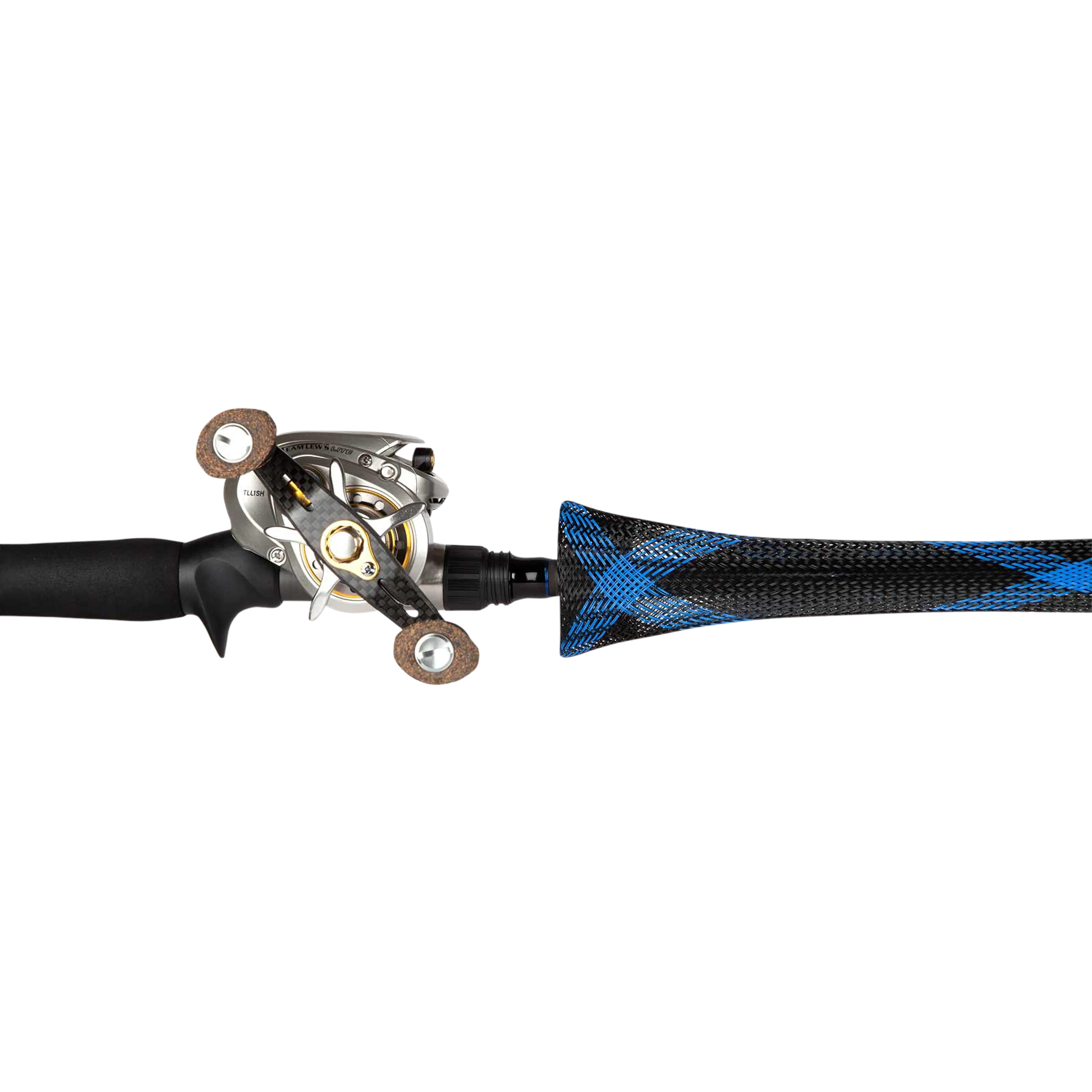 The Rod Glove standard casting rod glove Blue Spyder