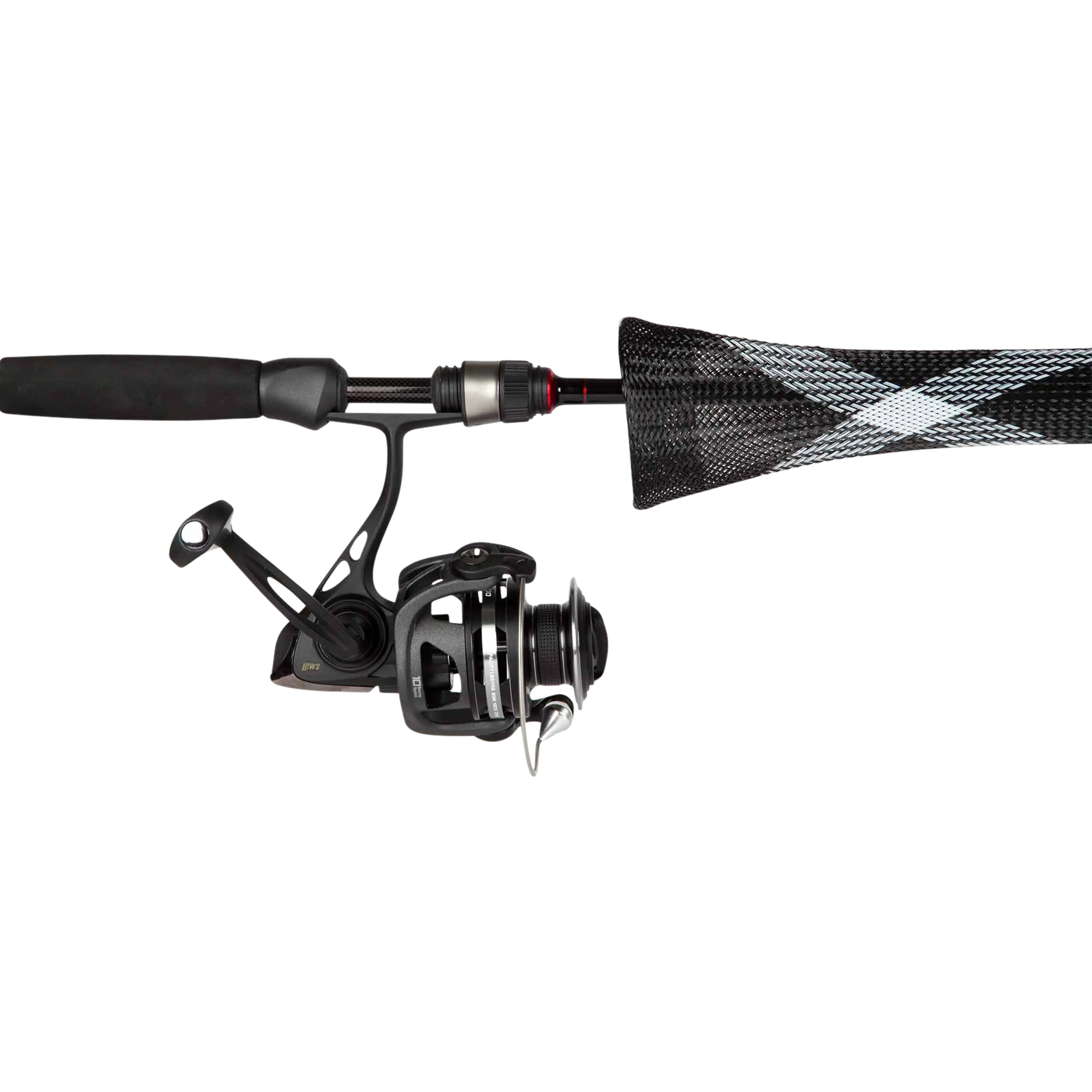 The Rod Glove standard spinning rod glove white spyder