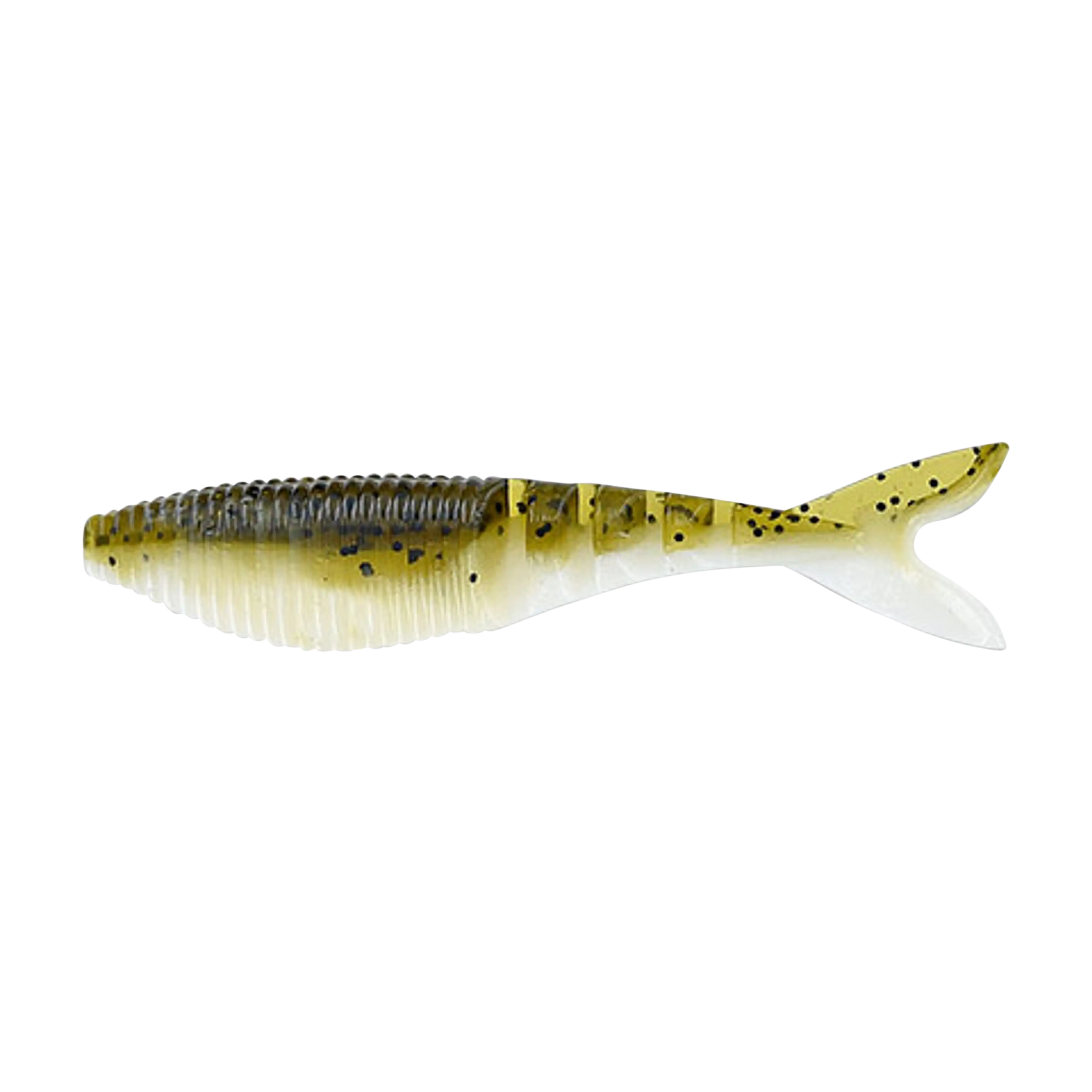 Yamamoto Zako Swimbaits Green Pumpkin Black White