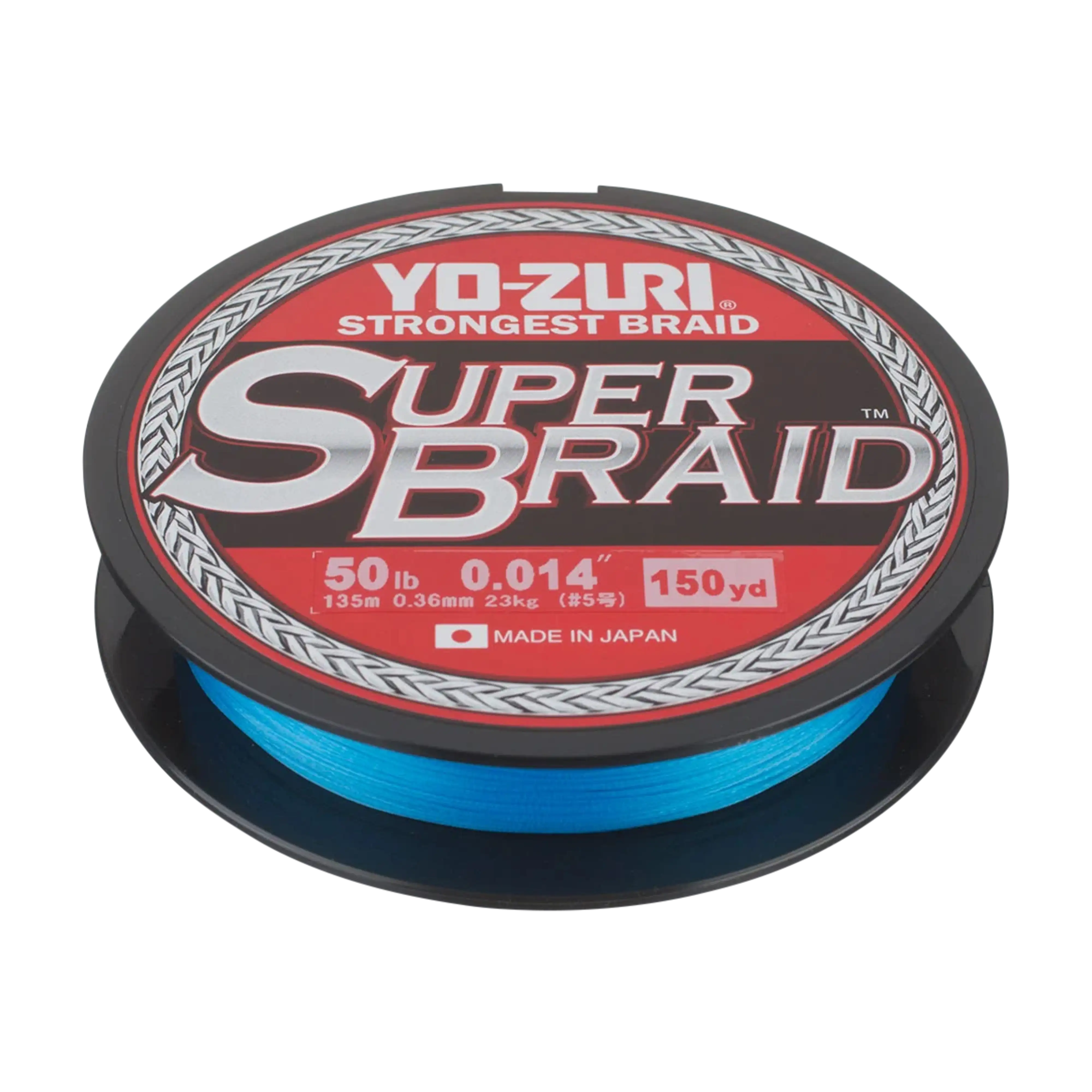 Yo-Zuri superbraid blue spool