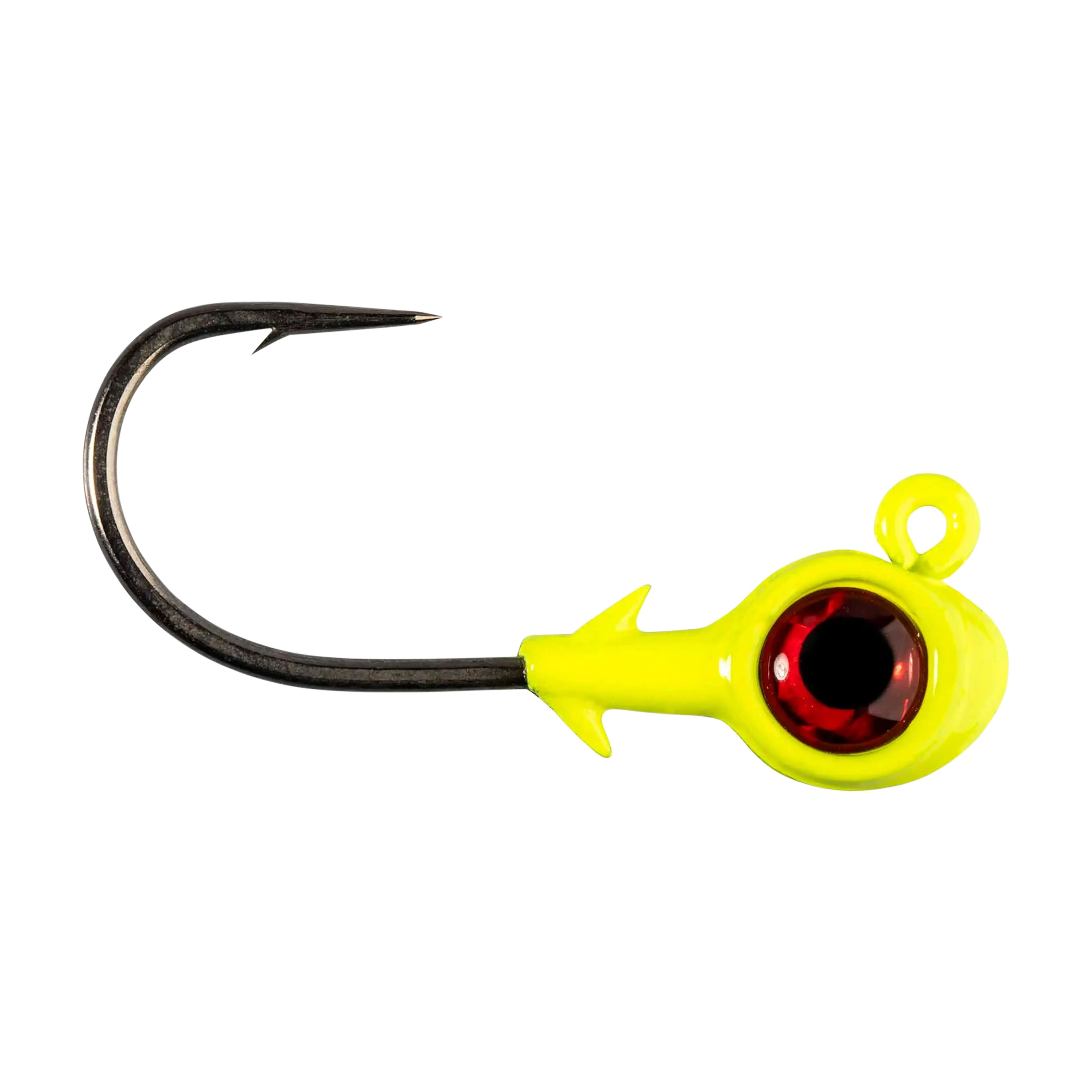 Z-Man Trout Eye X Jigheads Chartreuse Red