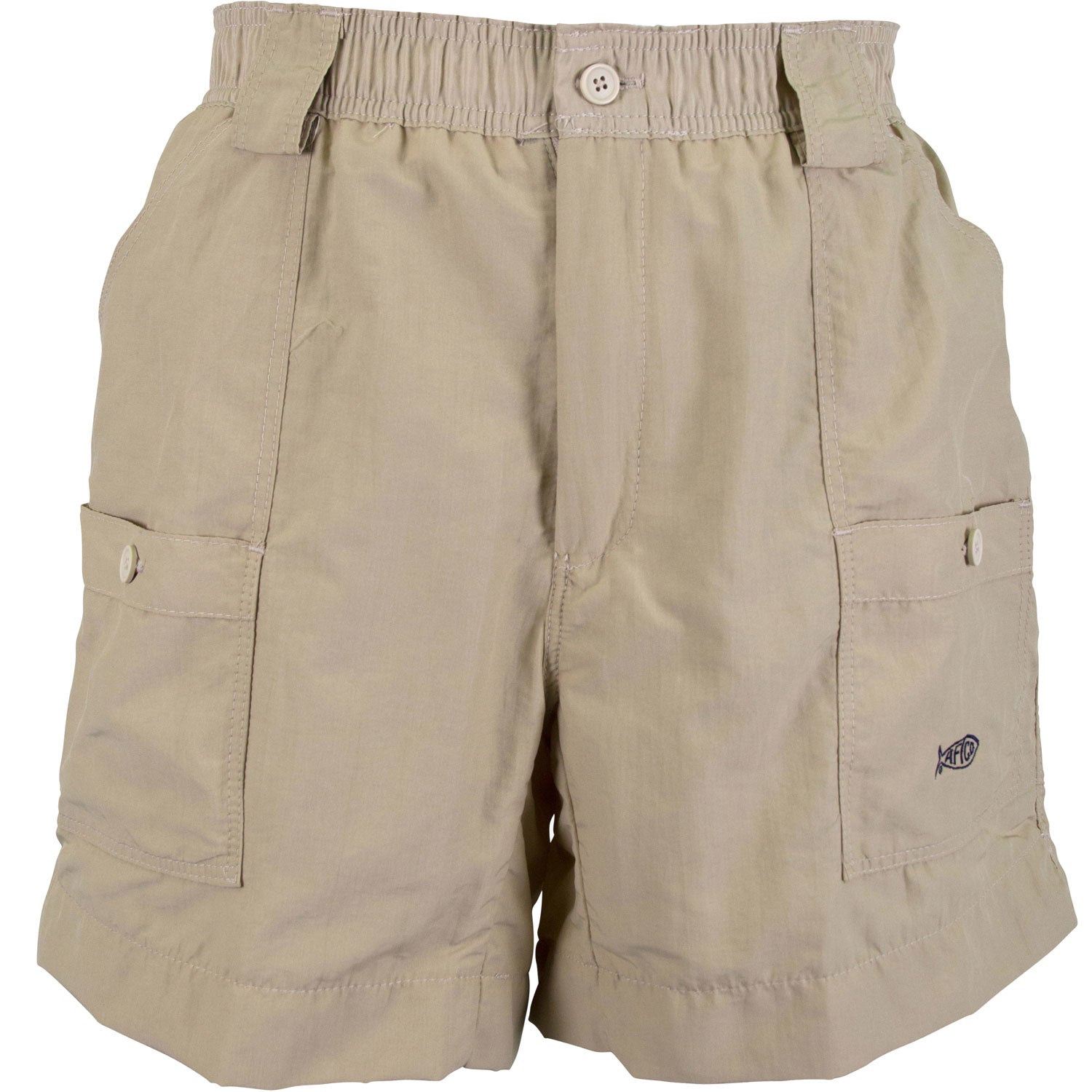 AFTCO Men’s Original Fishing Shorts – Classic Supplex® Nylon with 7 Pockets
