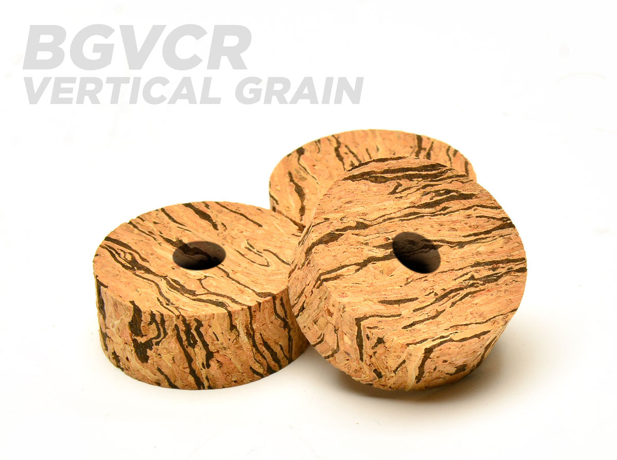 Burl Grain Cork Rings