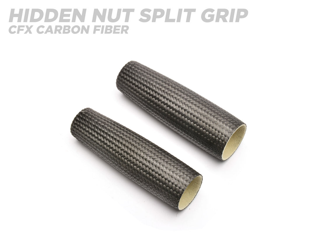 CFX Composite Carbon Fiber Grips - 3.5" Split Grip for Fuji PTS/TVS