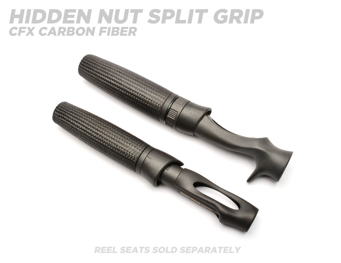 CFX Composite Carbon Fiber Grips - 3.5" Split Grip for Fuji PTS/TVS