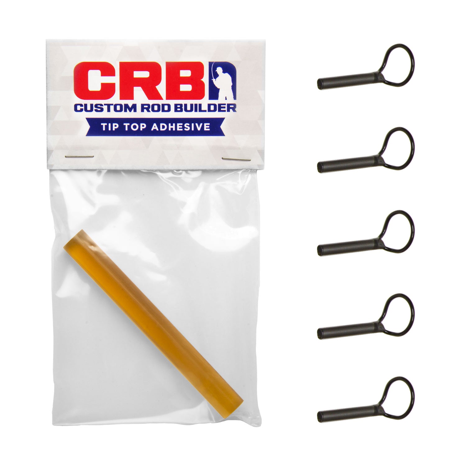 CRB Fly Rod Tip Top Repair Kit Black
