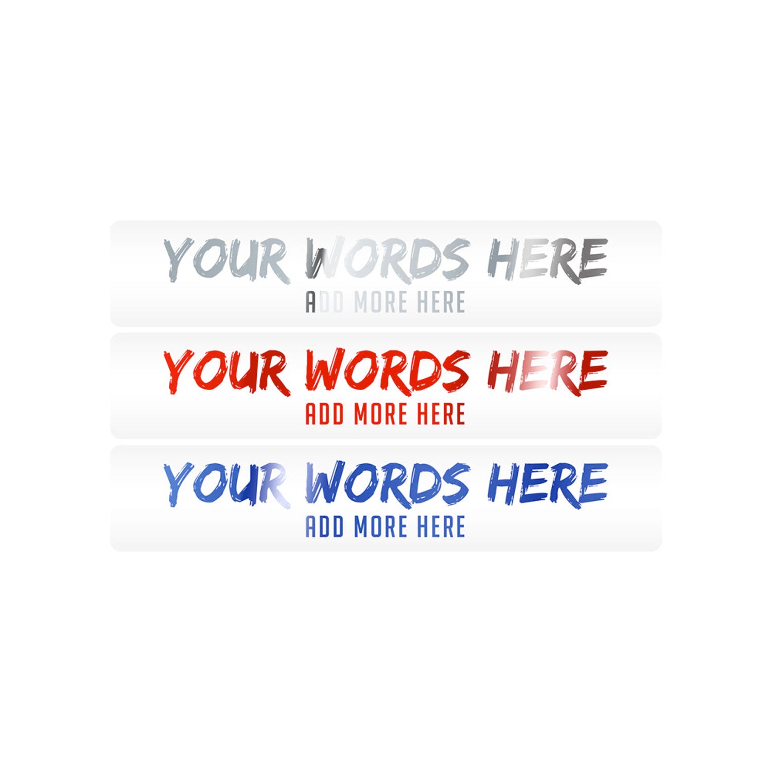 Mud Hole Customizable Designer Rod Decals - Brush