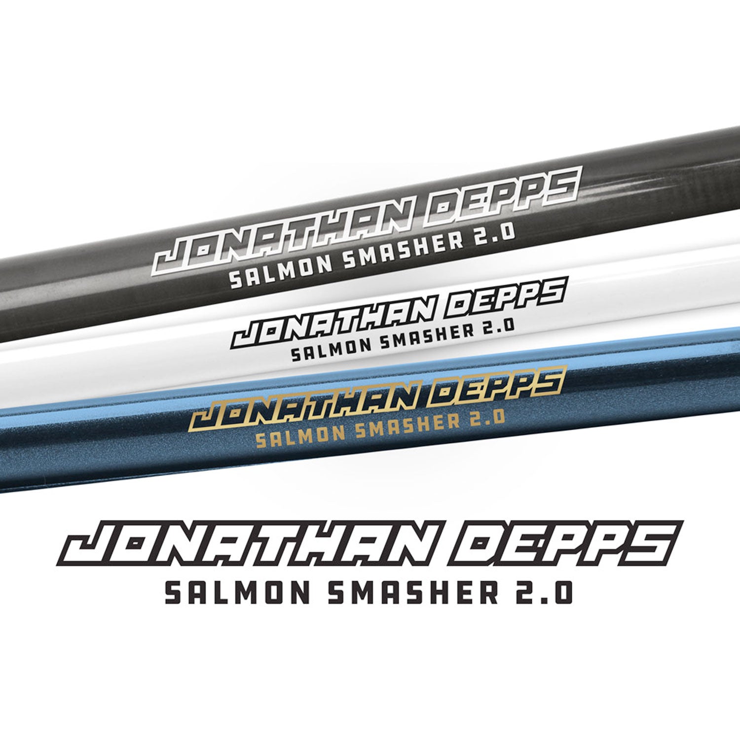 Mud Hole Customizable Designer Rod Decals - Futuristic