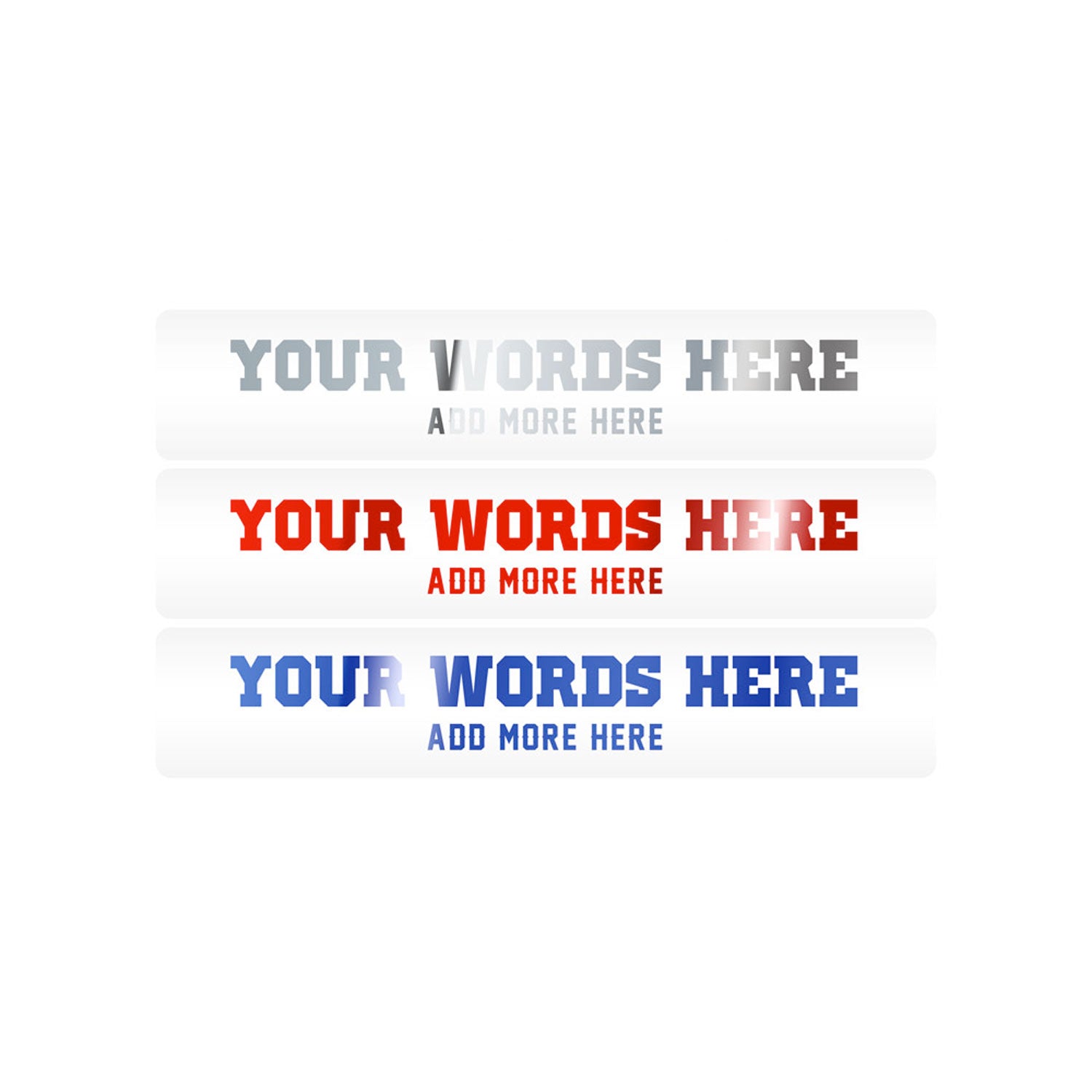 Mud Hole Customizable Designer Rod Decals - Old School