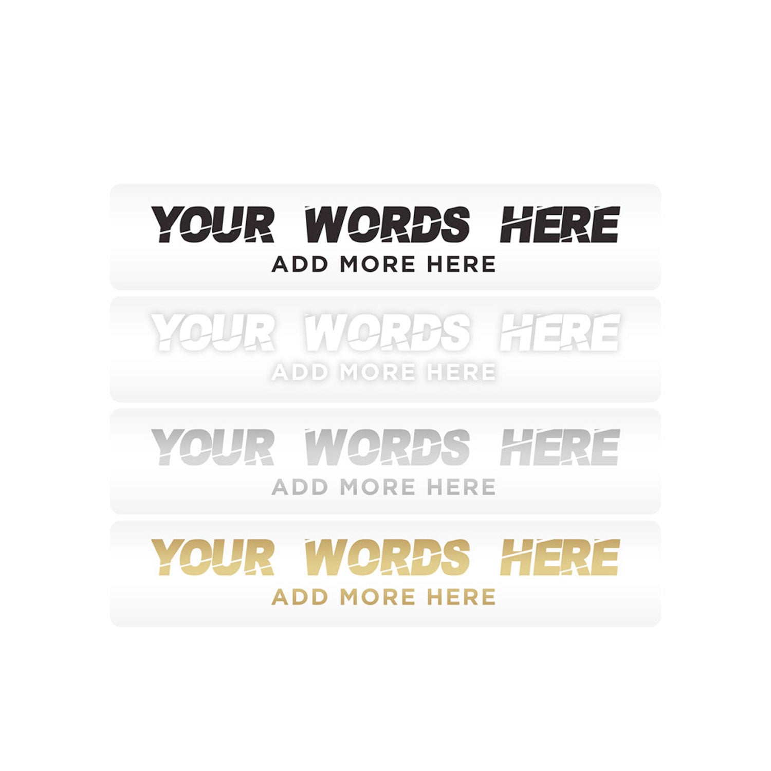 Mud Hole Customizable Designer Rod Decals - Samurai