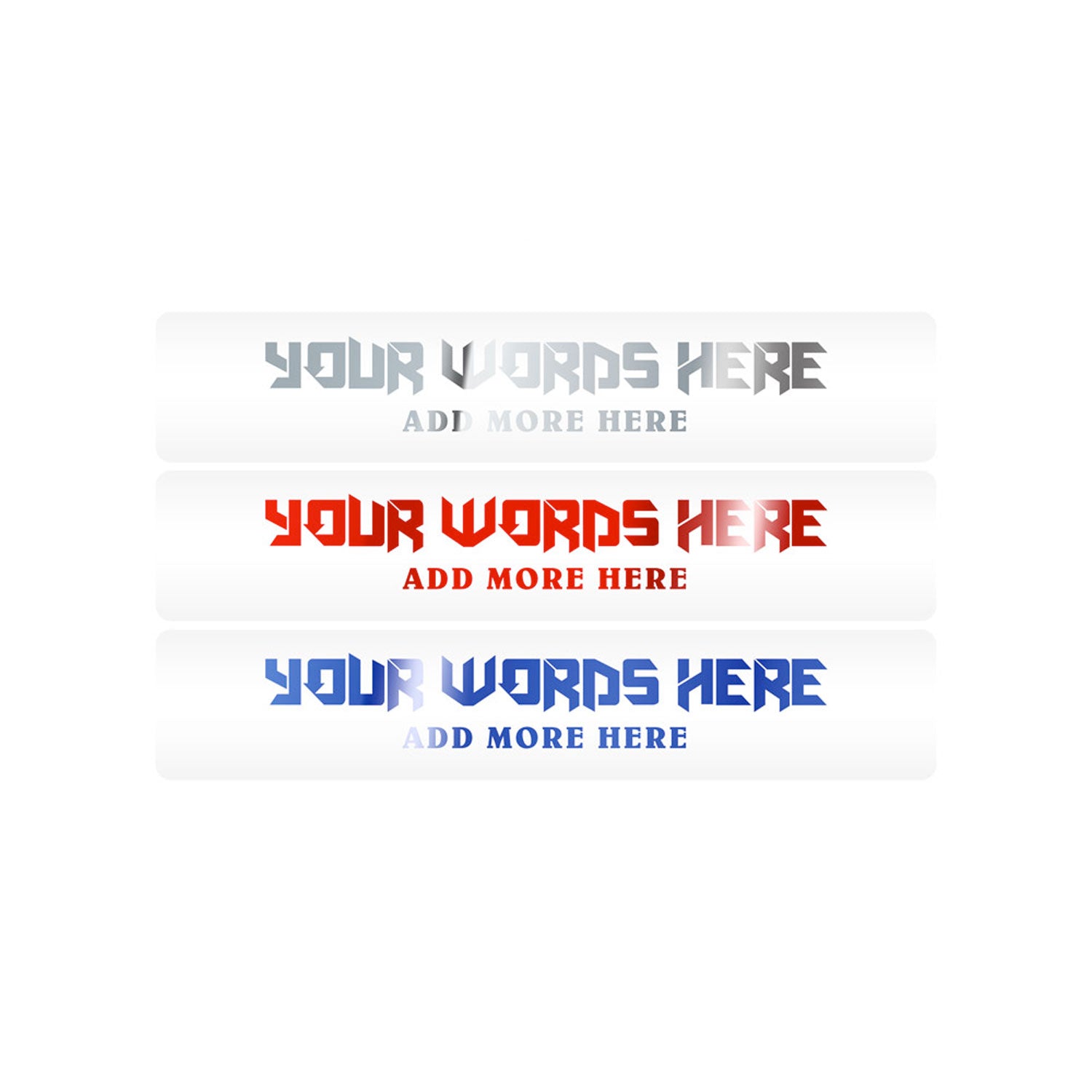 Mud Hole Customizable Designer Rod Decals - Sharp