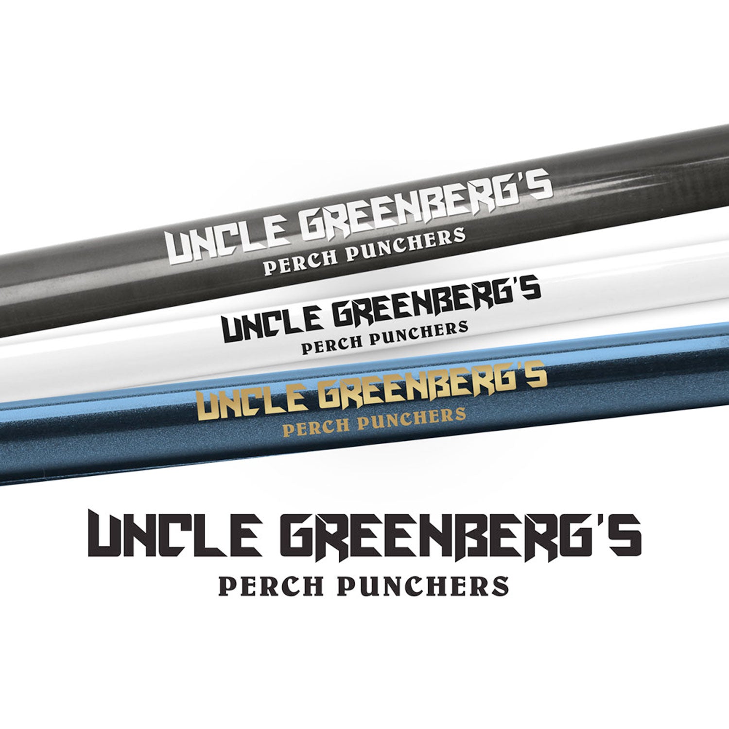 Mud Hole Customizable Designer Rod Decals - Sharp