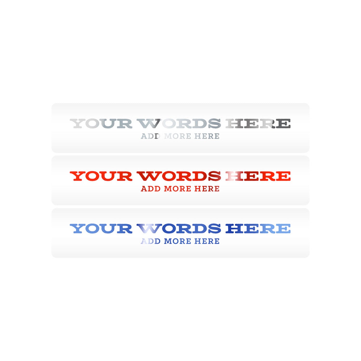 Mud Hole Customizable Designer Rod Decals - Vintage