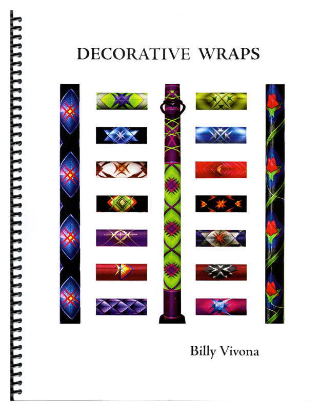 Decorative Wrap for Fishing Rods 