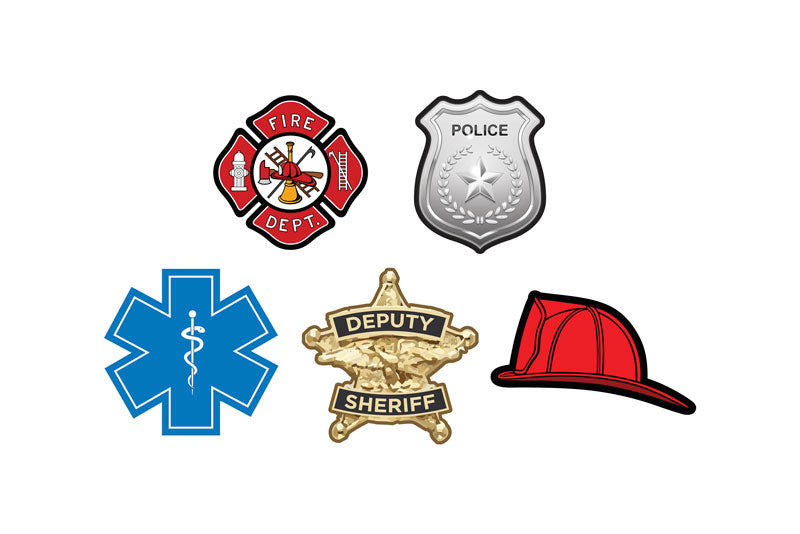 Mud Hole First Responder Rod Decals