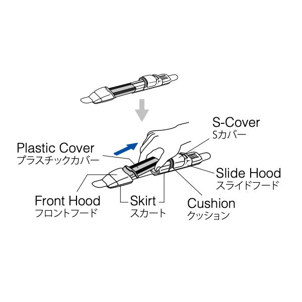 Fuji NS Plate Type Reel Seat