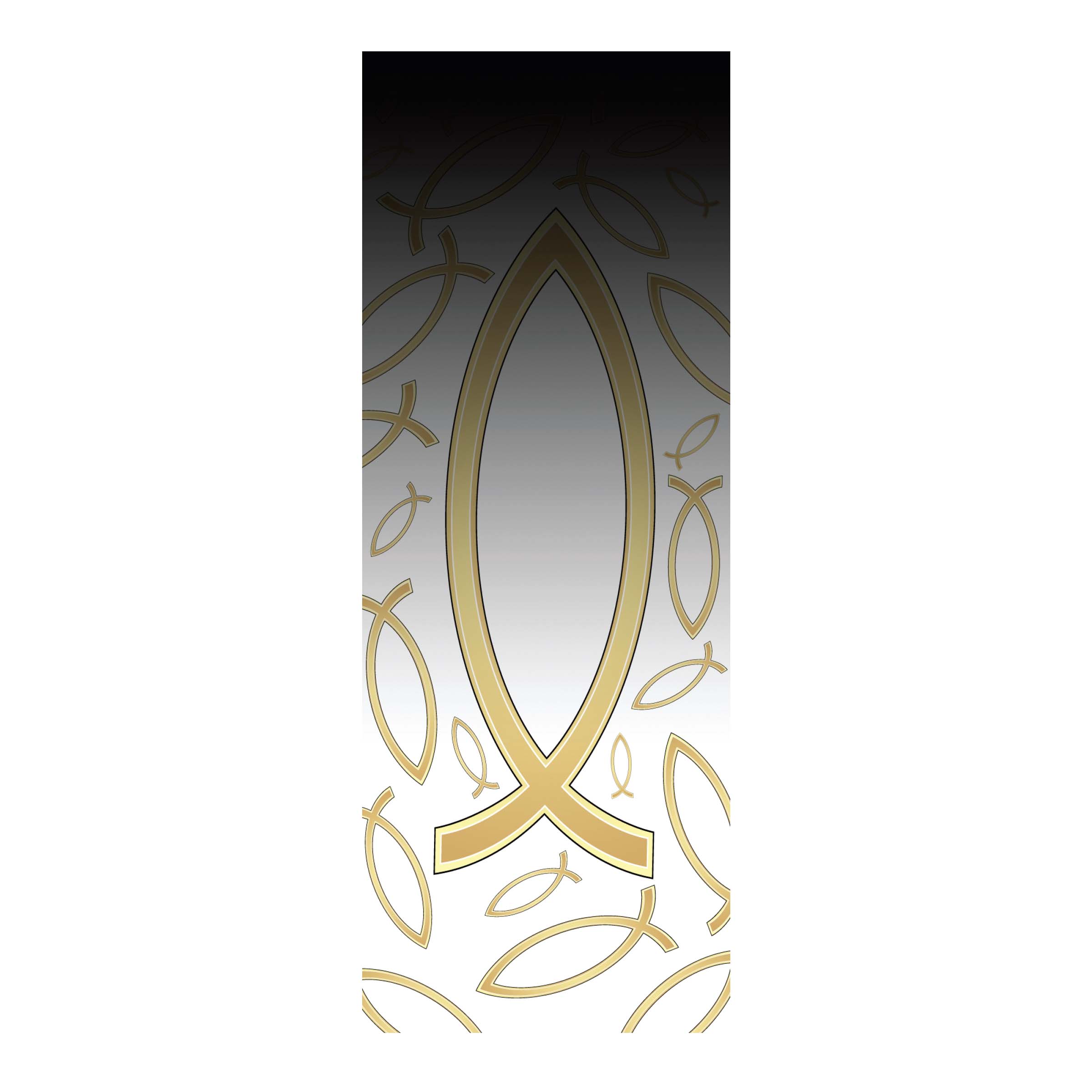 CRB Rod Skinz Decorative Rod Wraps - Fade to Black