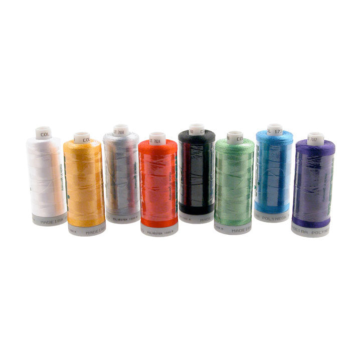 Gutermann Multicolor 100% Polyester Sewing Thread, 110 yd (26 Pieces) 